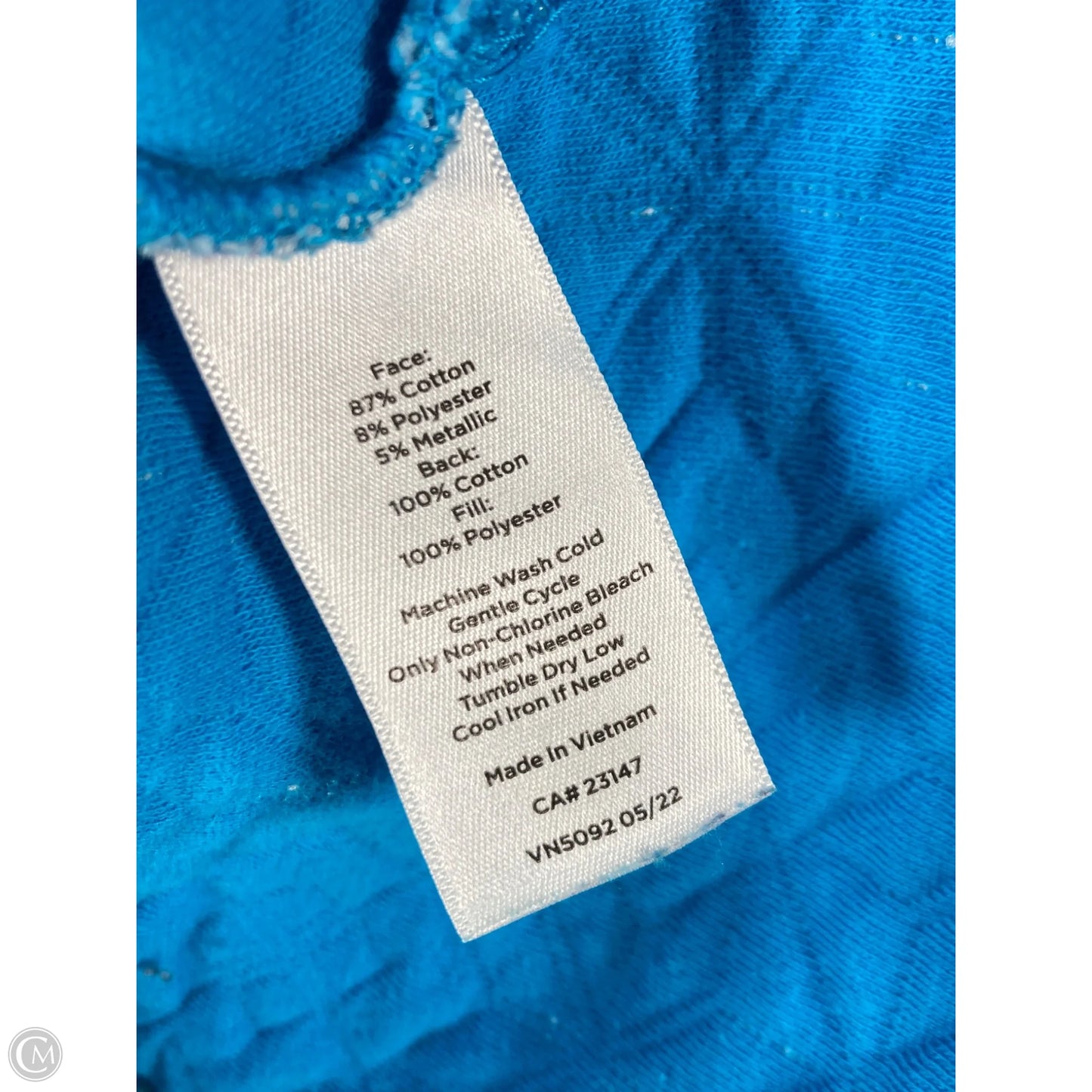 Sweatshirt Crewneck By Talbots In Blue, Size: Mp