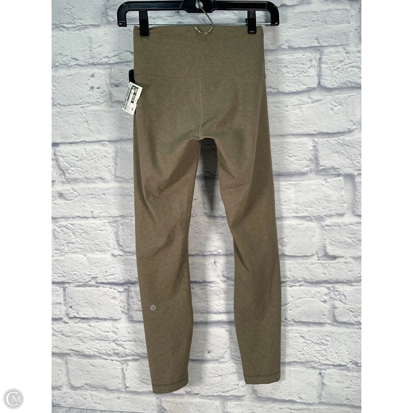Athletic Leggings By Lululemon In Green, Size: S