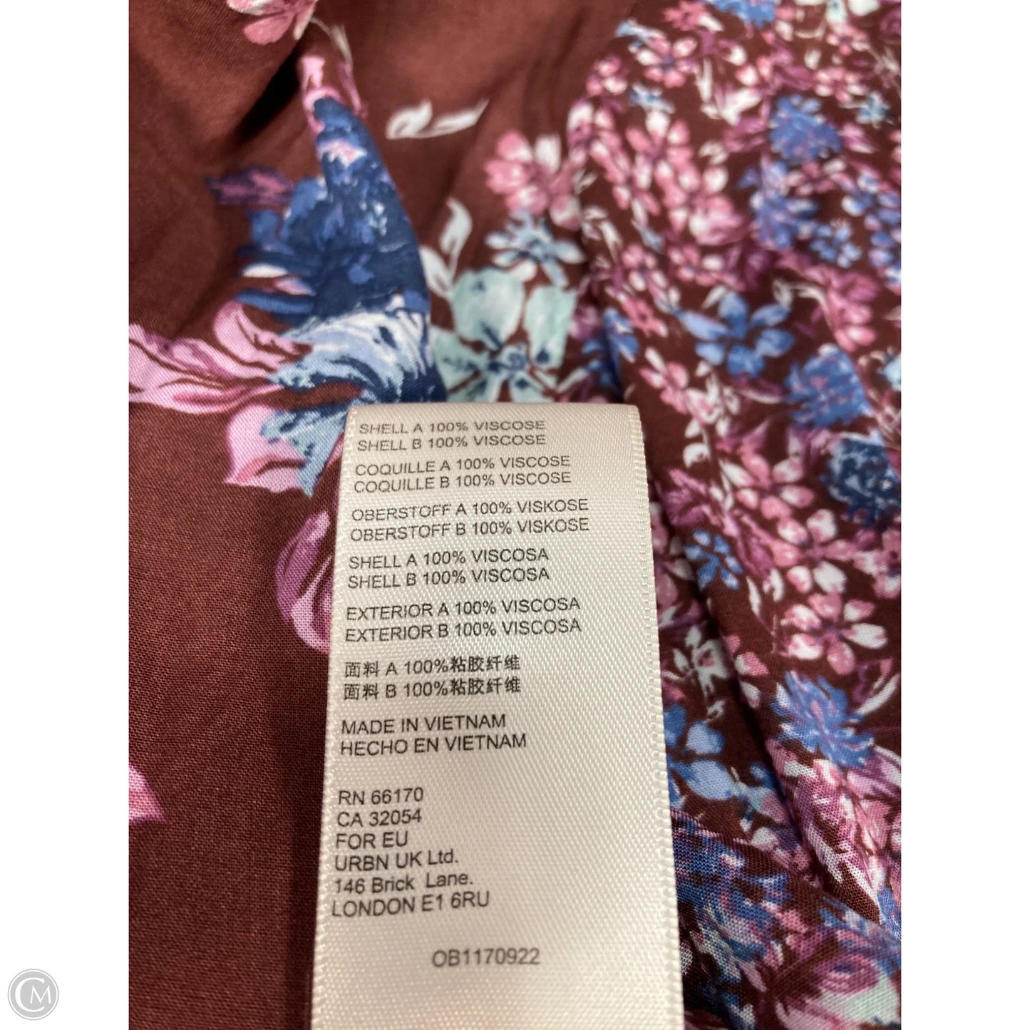 Dress Casual Maxi By Free People In Blue & Purple, Size: L