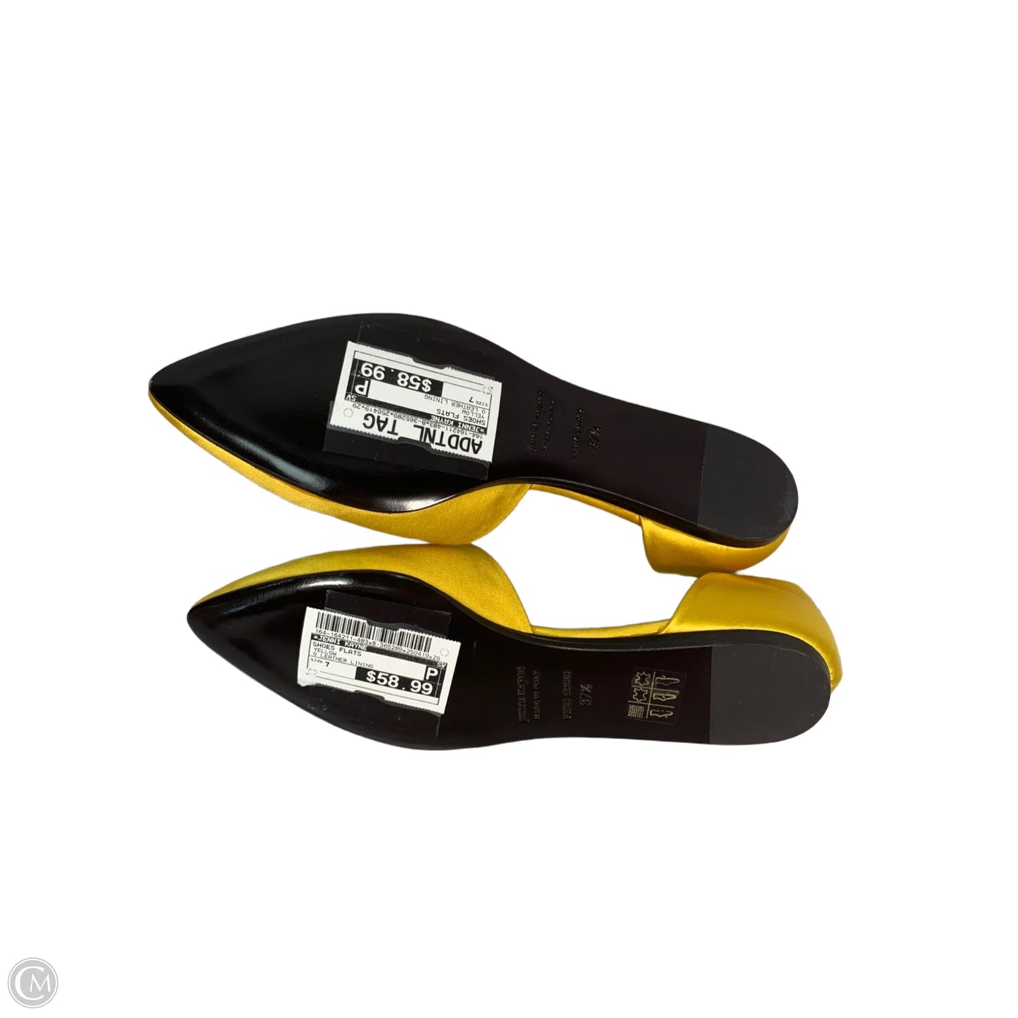 Shoes Flats By Jenni Kayne In Yellow, Size: 7