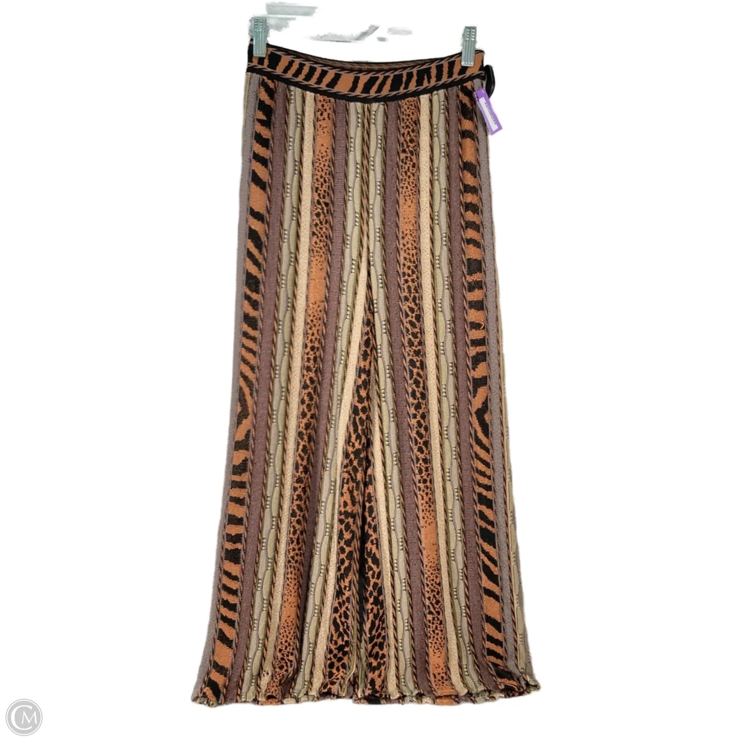 Pants Wide Leg By Clothes Mentor In Animal Print, Size: 4