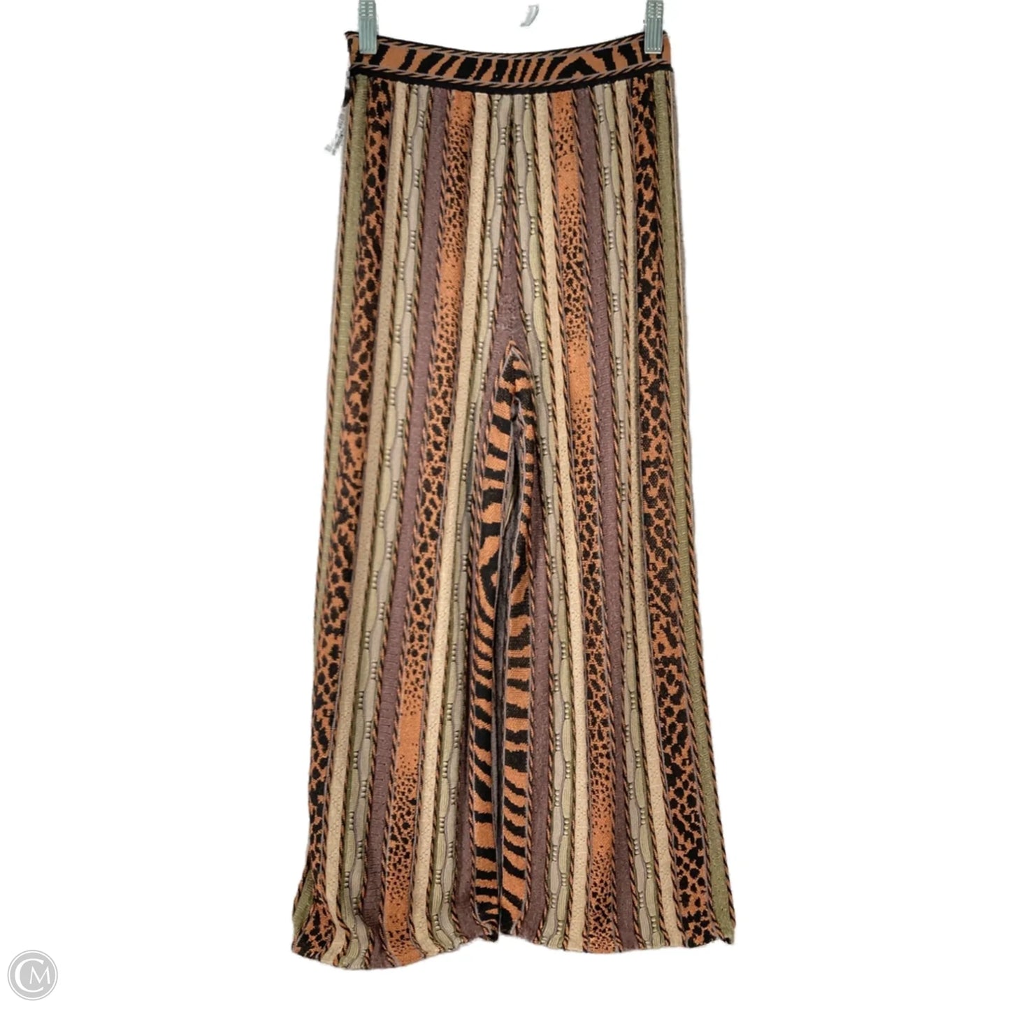 Pants Wide Leg By Clothes Mentor In Animal Print, Size: 4
