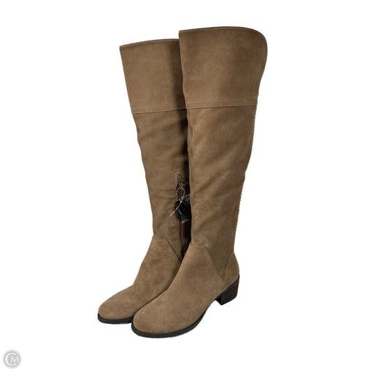 Boots Knee Flats By Vince Camuto In Brown, Size: 7.5