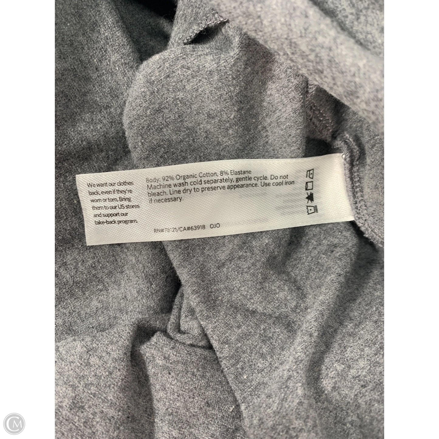 Dress Casual Short By Eileen Fisher In Grey, Size: Mp