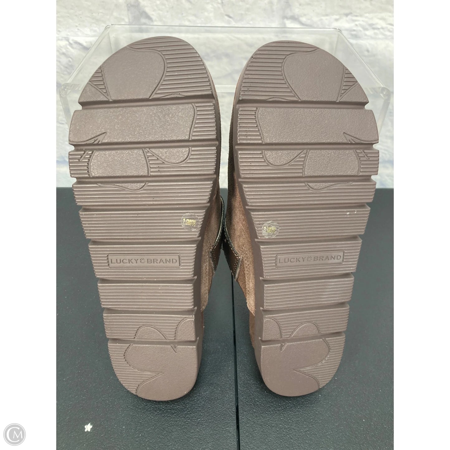 Shoes Flats By Lucky Brand In Brown, Size: 7.5