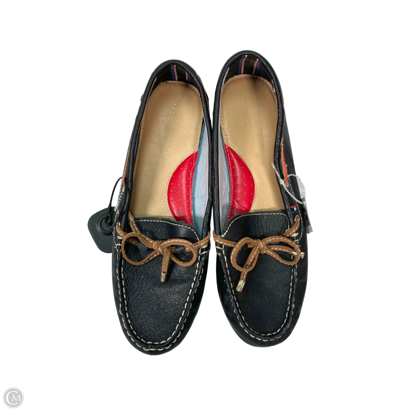 Shoes Flats By Tommy Hilfiger In Black, Size: 9.5