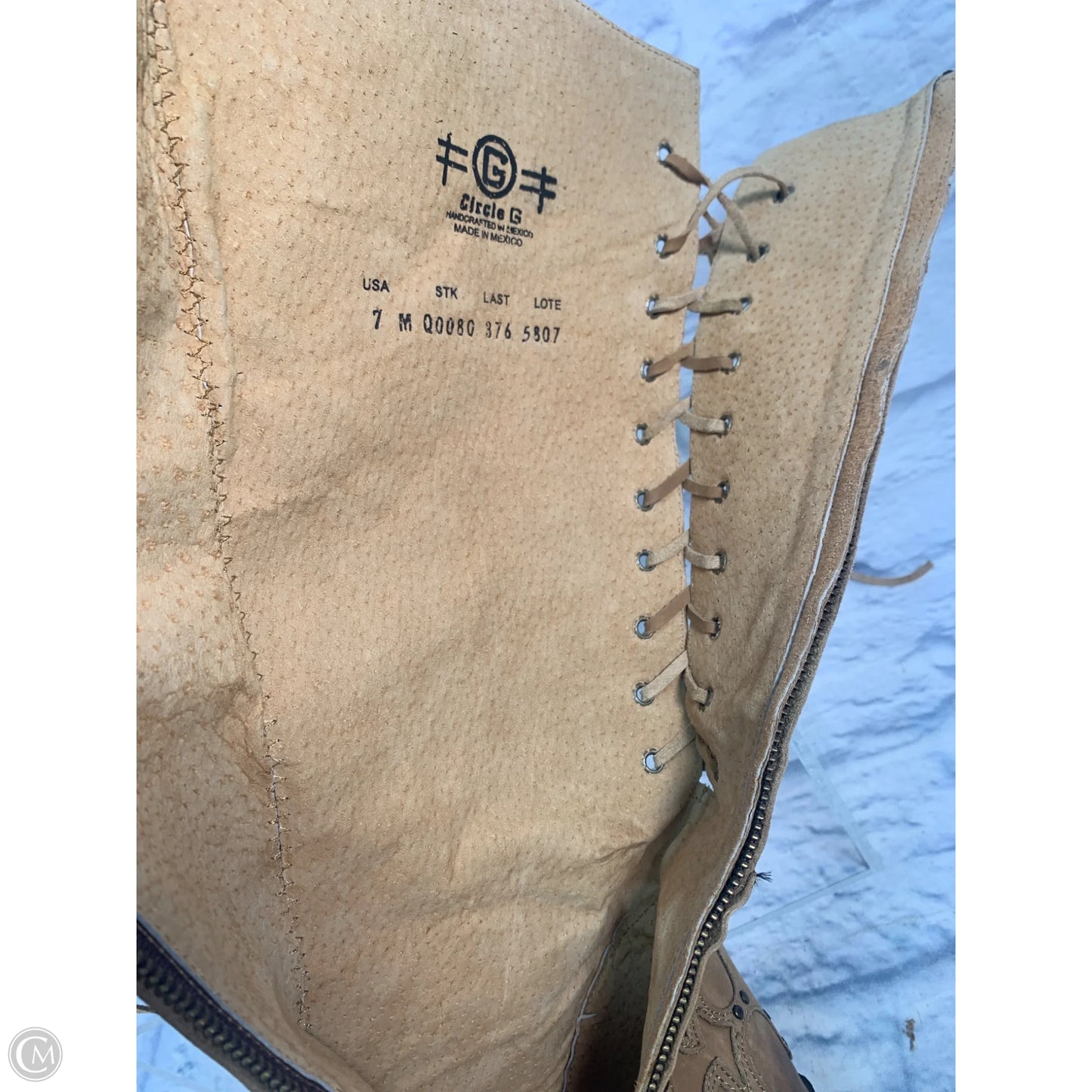 Boots Western By Corral In Brown, Size: 7