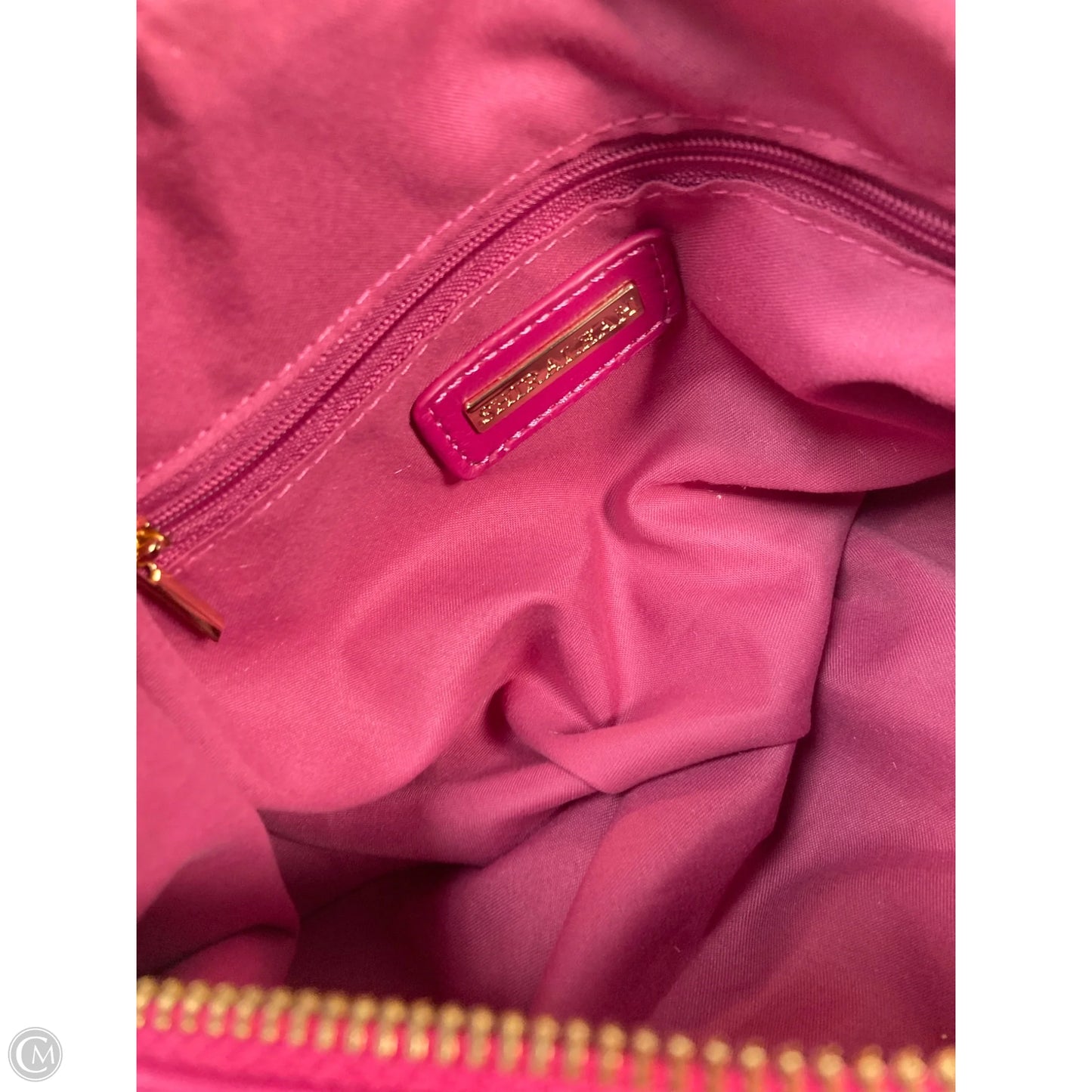 Handbag Leather By Anthropologie, Size: Small