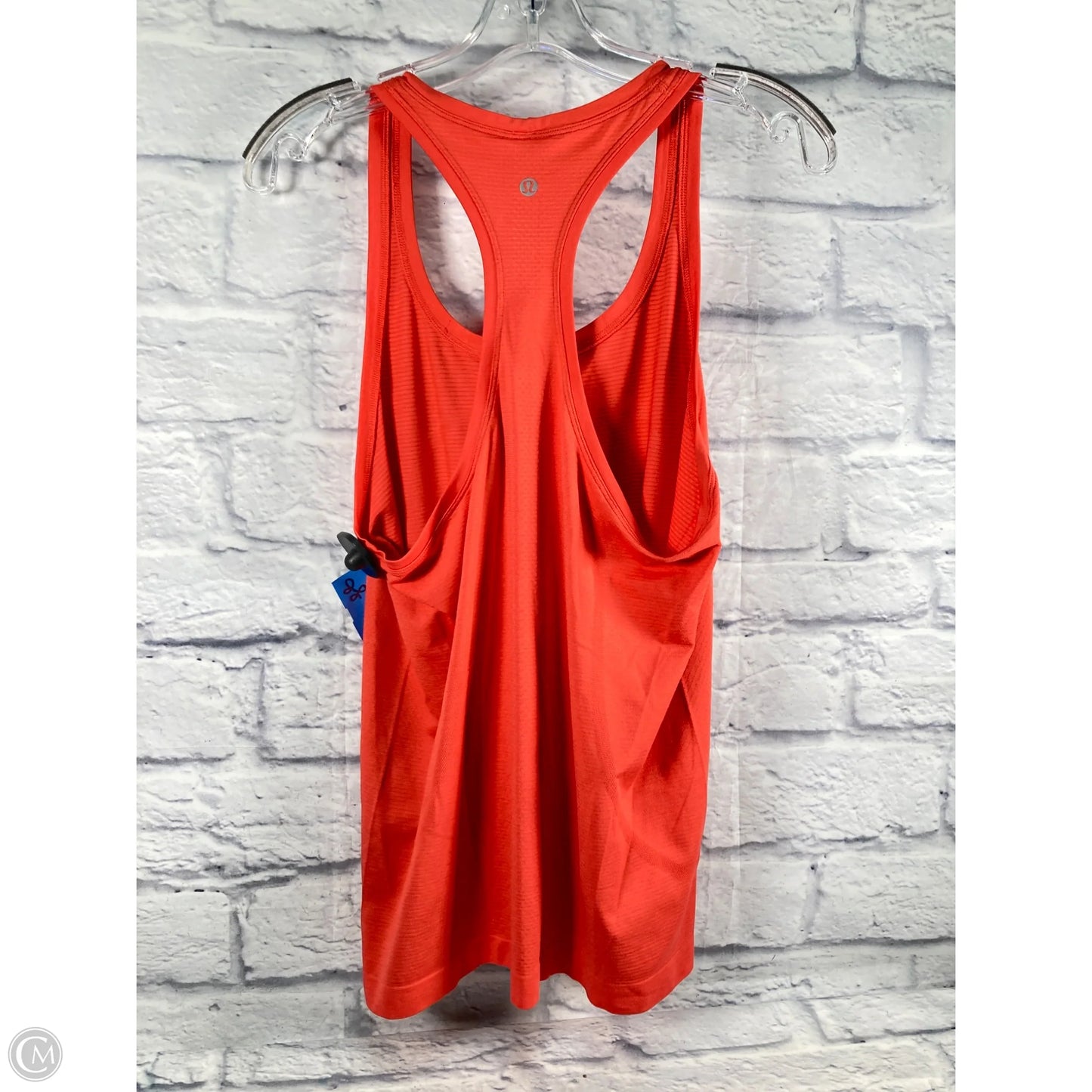 Athletic Tank Top By Lululemon In Orange, Size: M