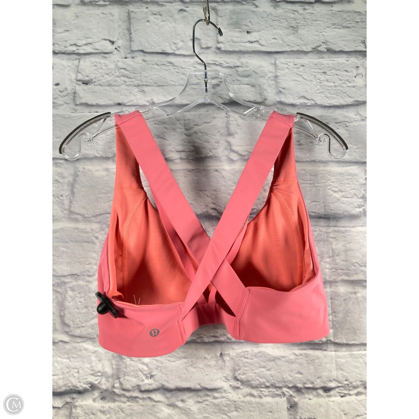 Athletic Bra By Lululemon In Pink, Size: L