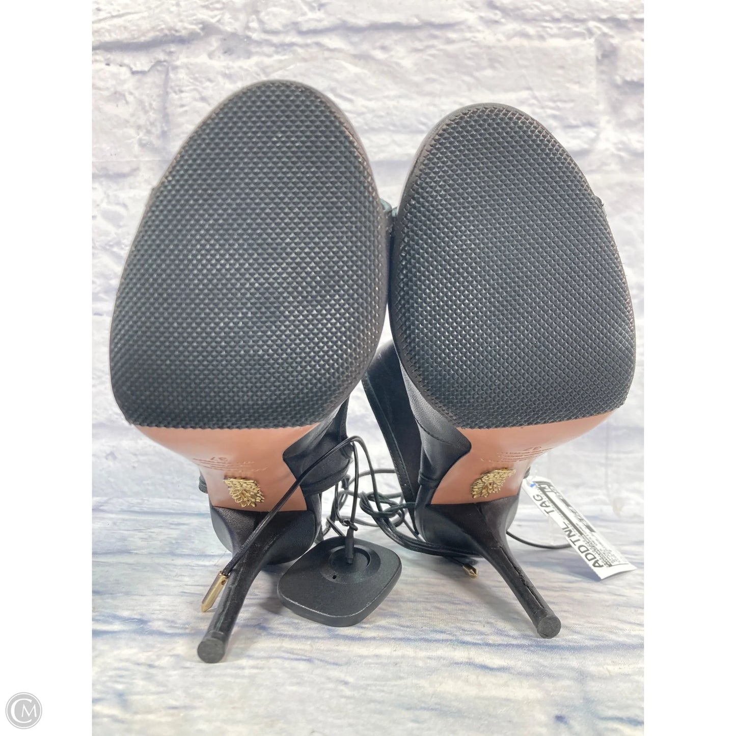 Shoes Designer By Aquazzura In Black, Size: 7