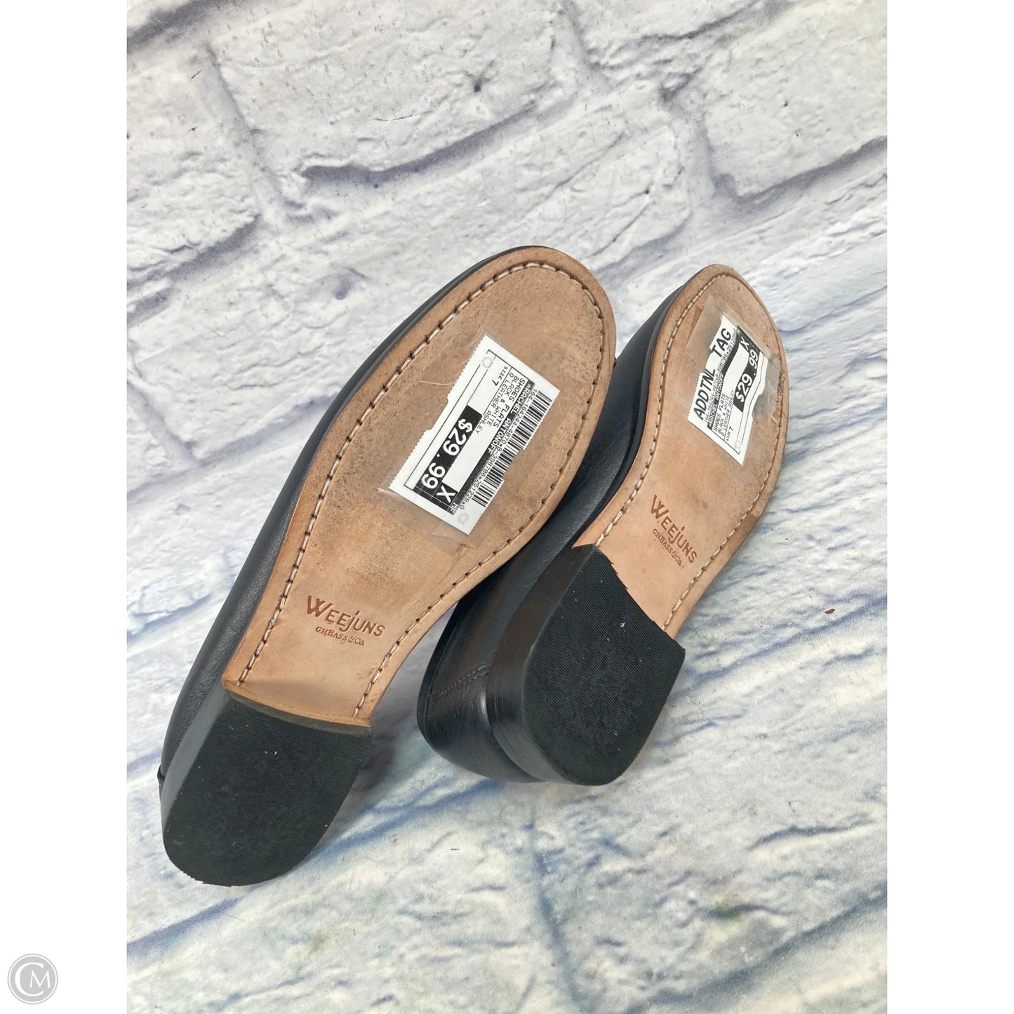 Shoes Flats By Rachel Antonoff In Black & White, Size: 7