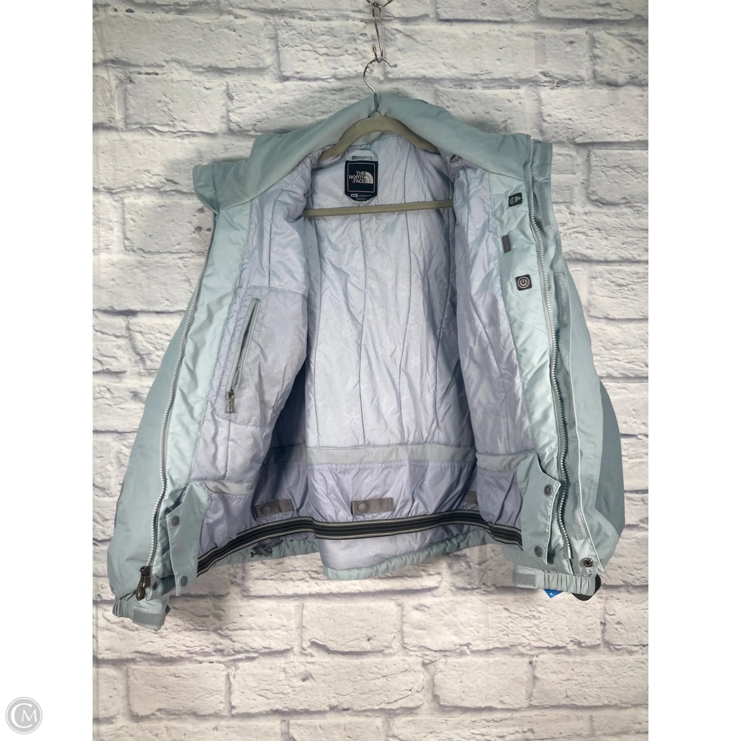 Jacket Puffer & Quilted By The North Face In Blue, Size: M