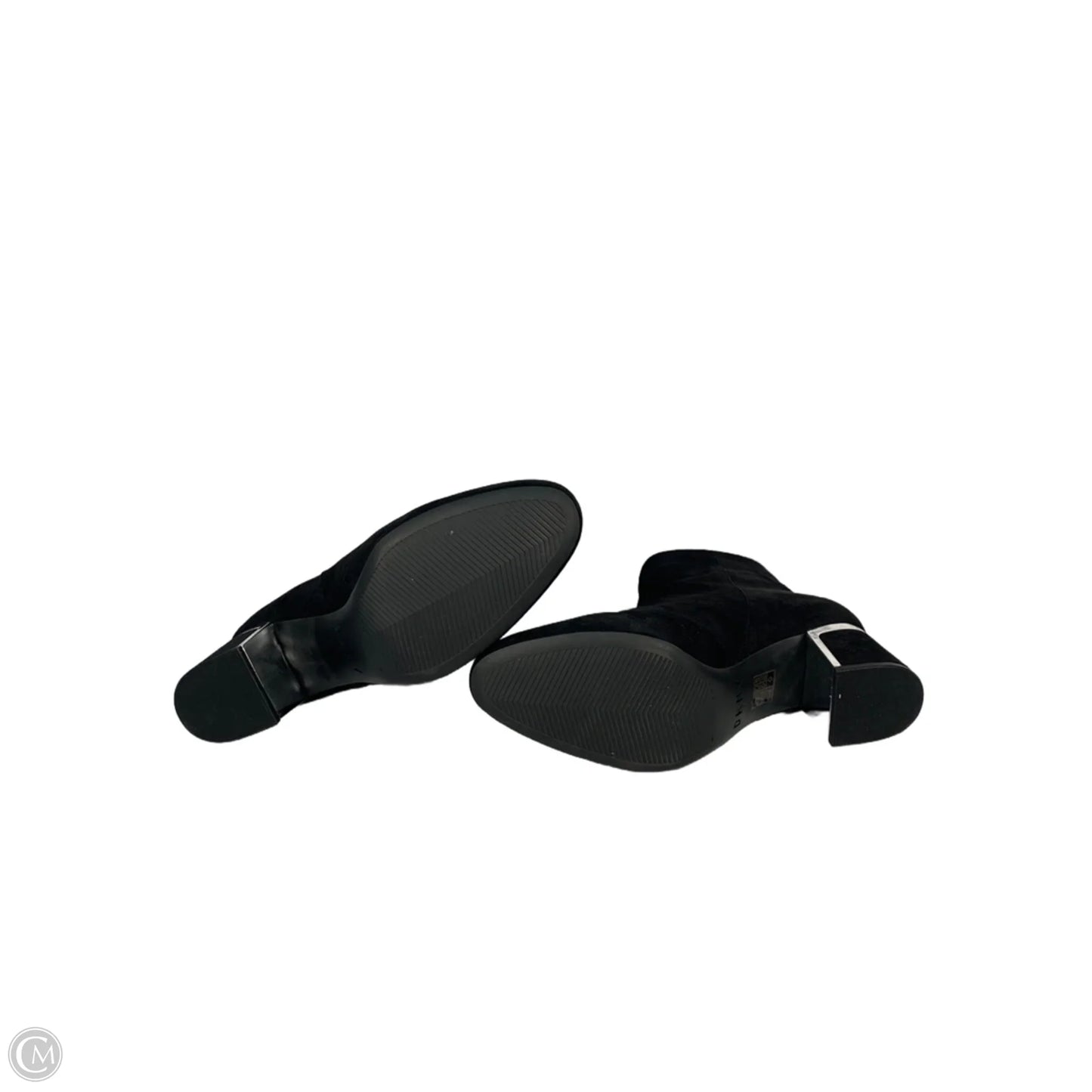 Boots Ankle Heels By Dkny In Black, Size: 9.5