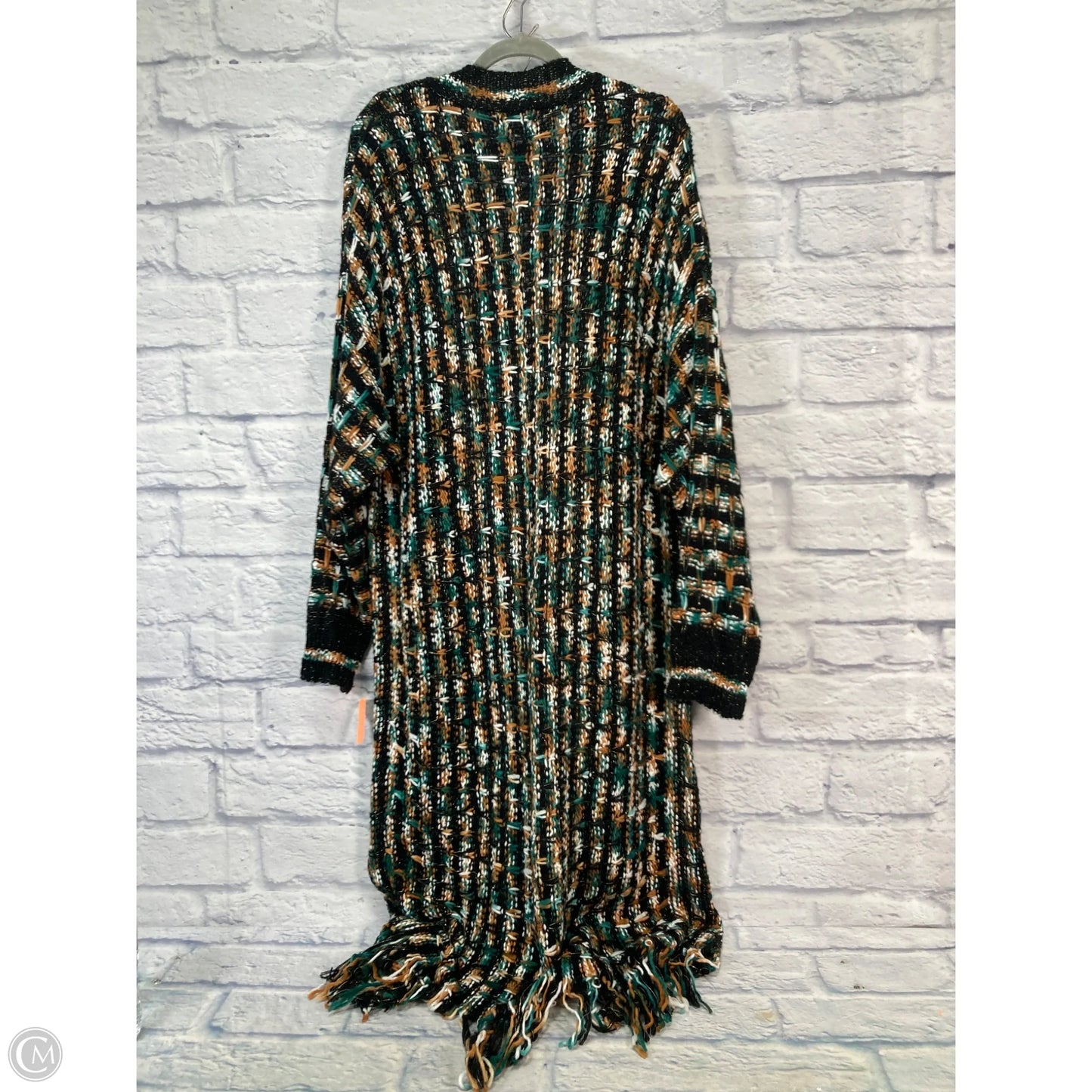 Cardigan By Anniewear In Black & Green, Size: M