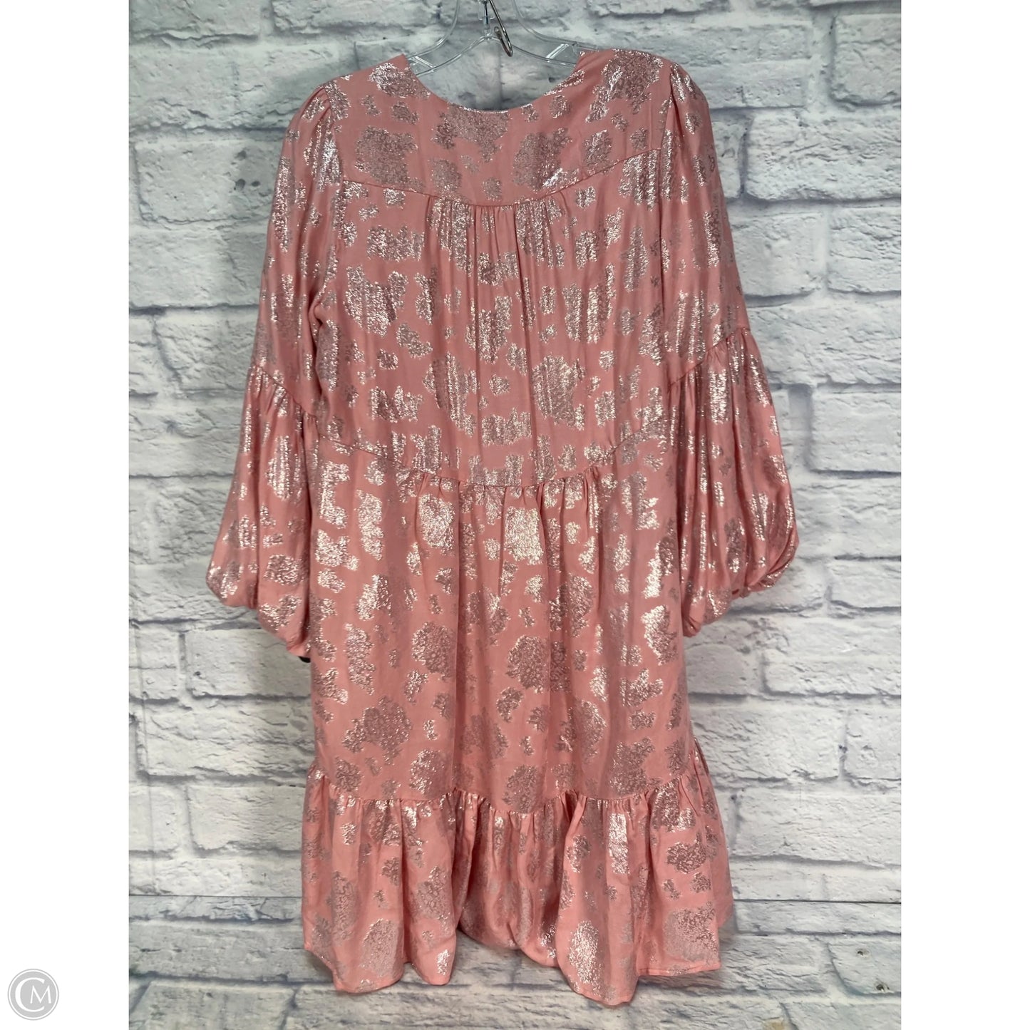 Dress Party Short By Anthropologie In Pink, Size: S