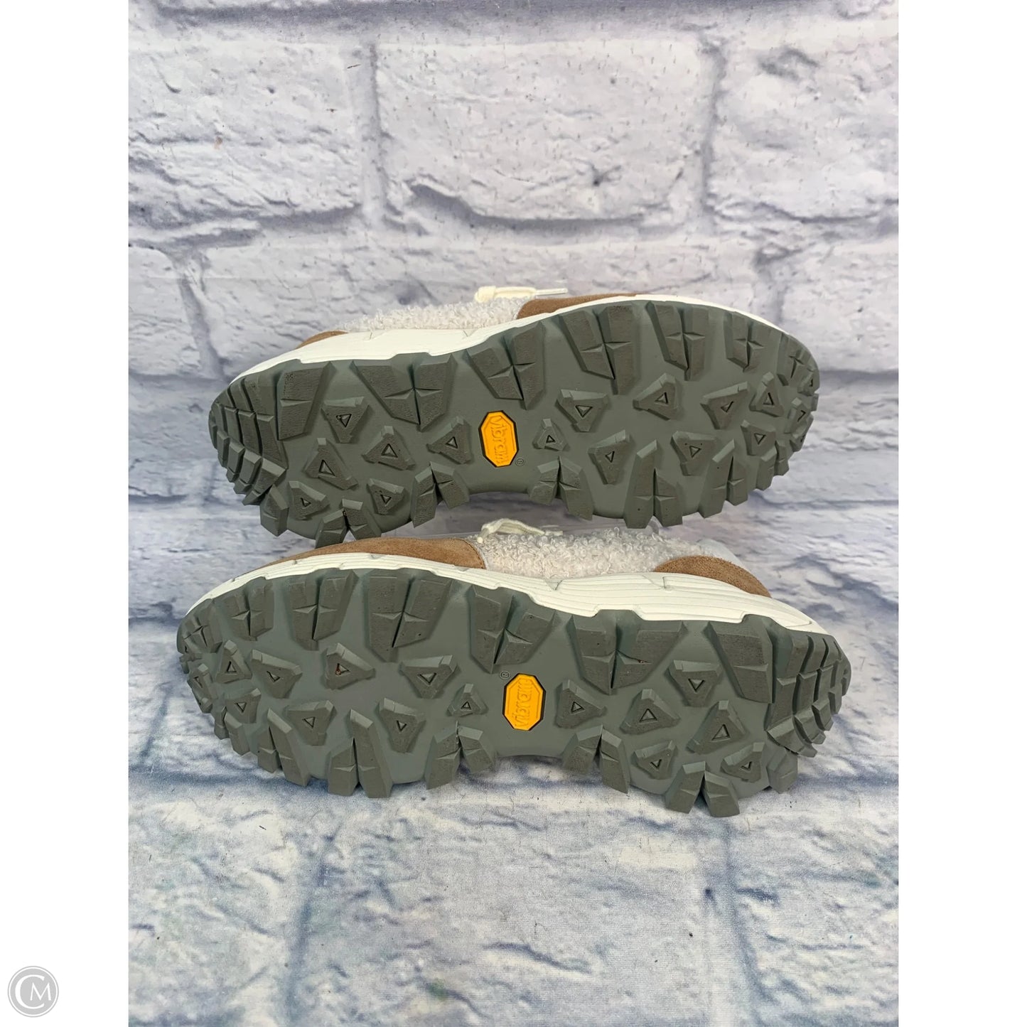 Shoes Sneakers Platform By P448 In Tan, Size: 6.5
