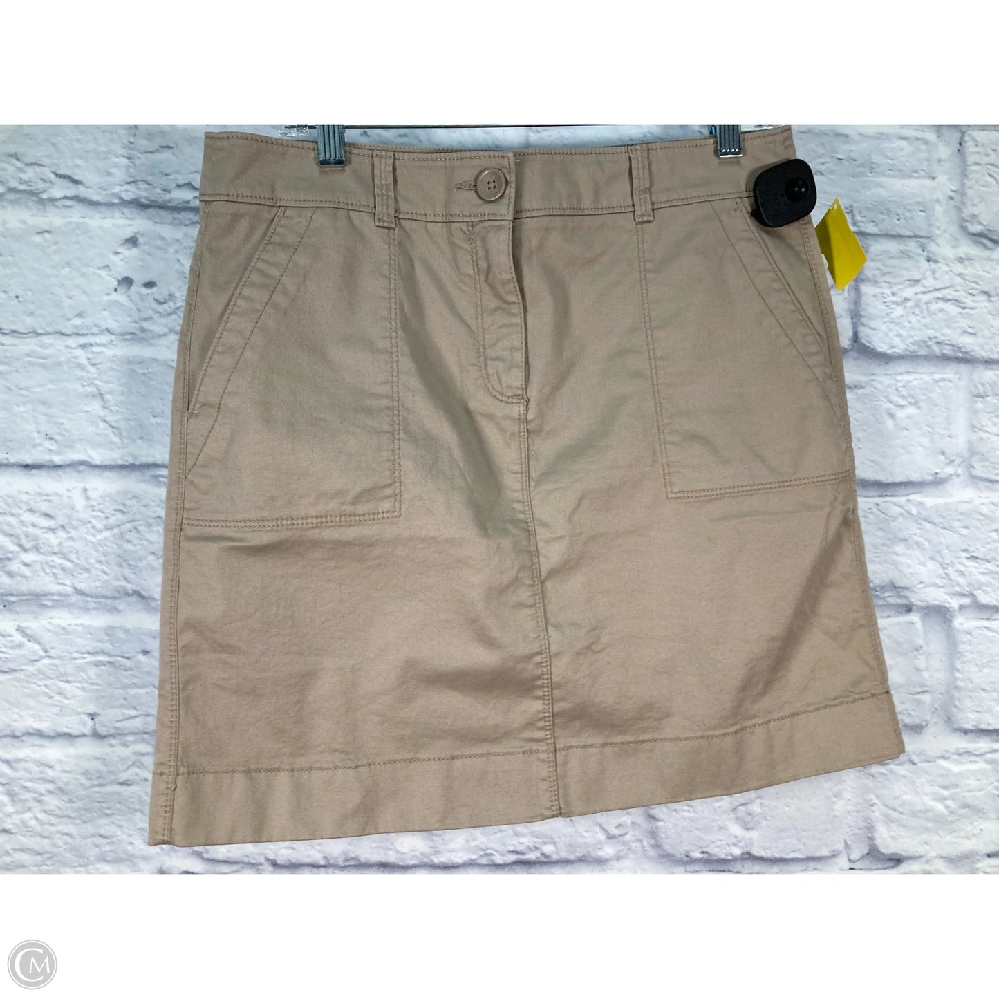 Skirt Mini & Short By Loft In Tan, Size: 8
