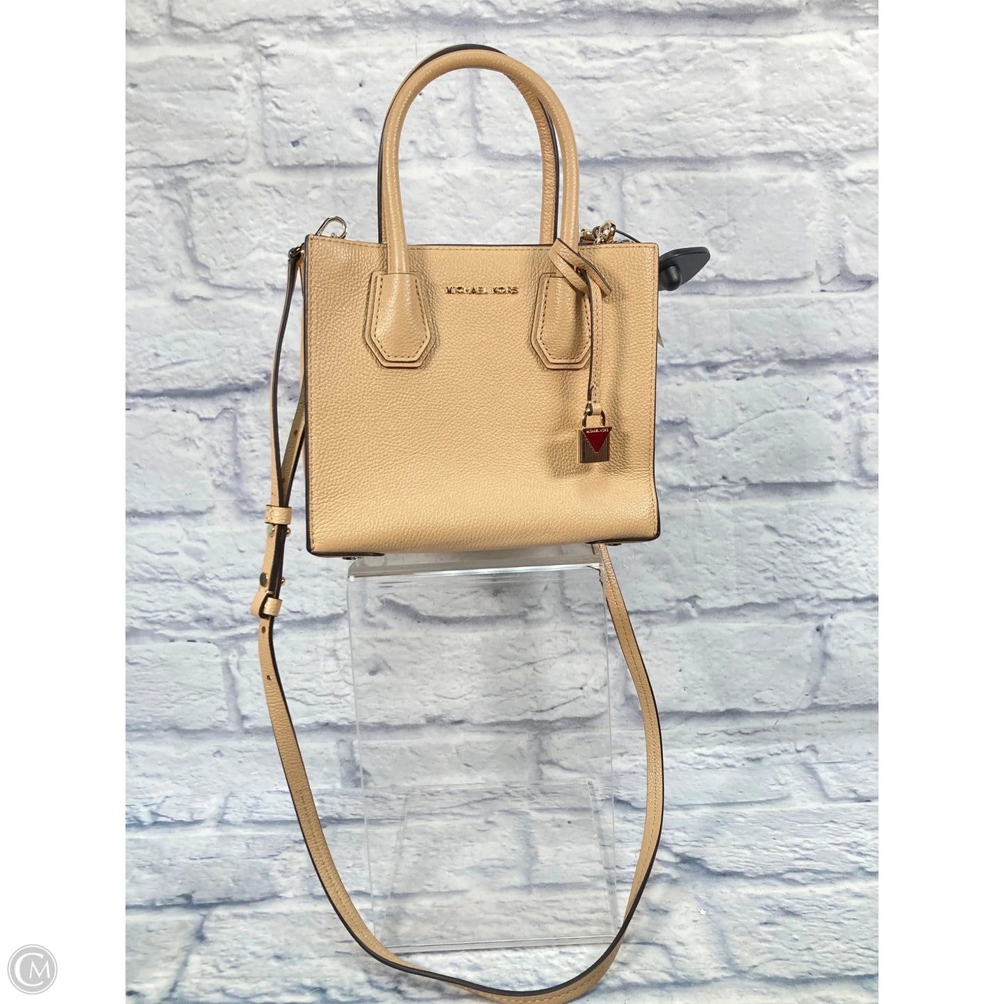 Crossbody Designer By Michael Kors, Size: Medium