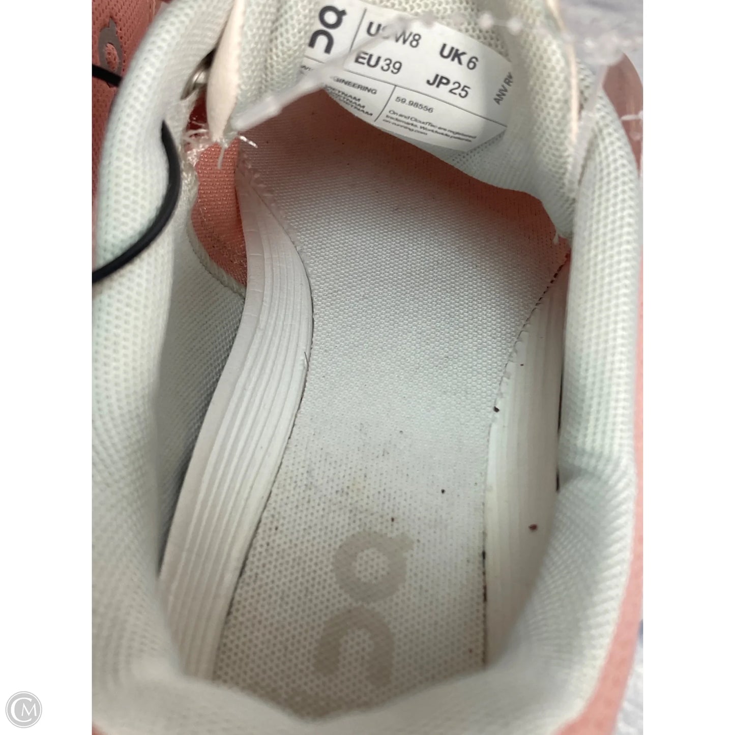Shoes Athletic By Clothes Mentor In Peach, Size: 8