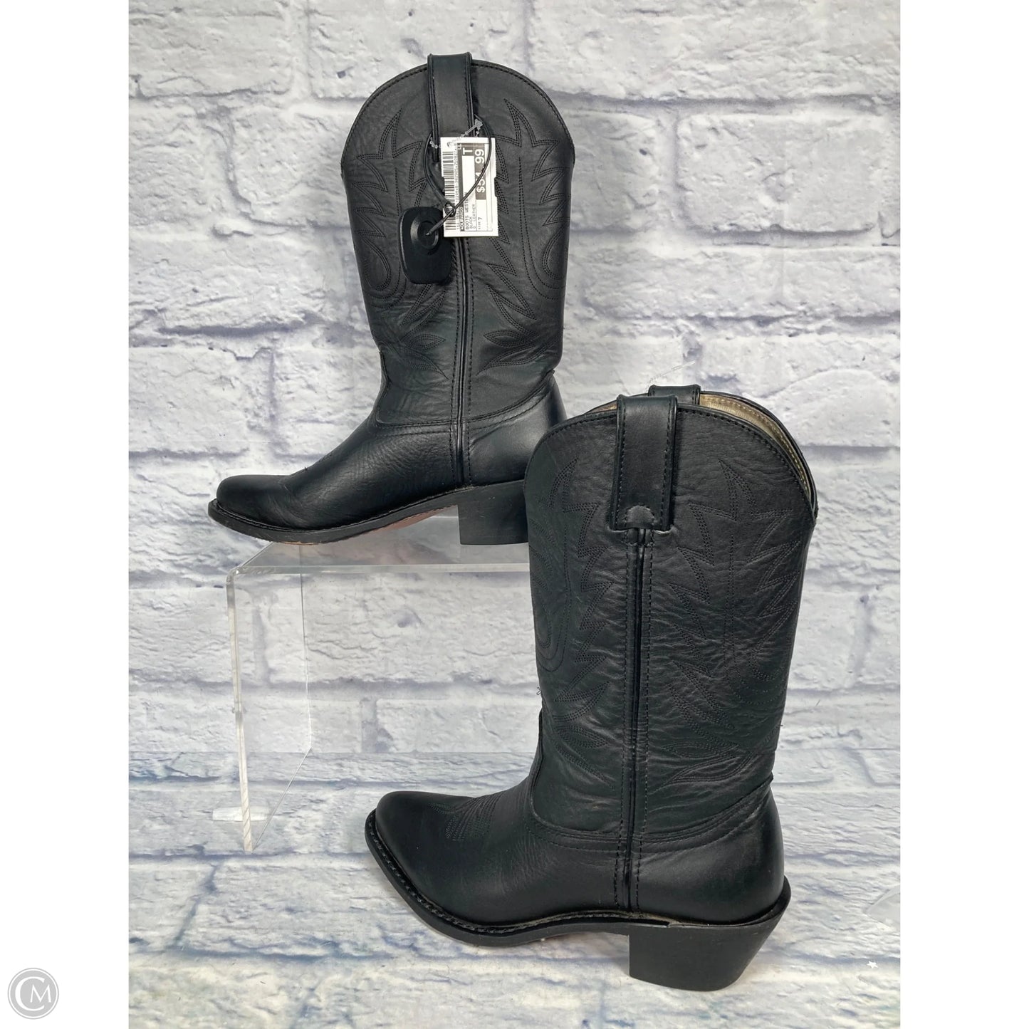 Boots Western By Durango In Black, Size: 7