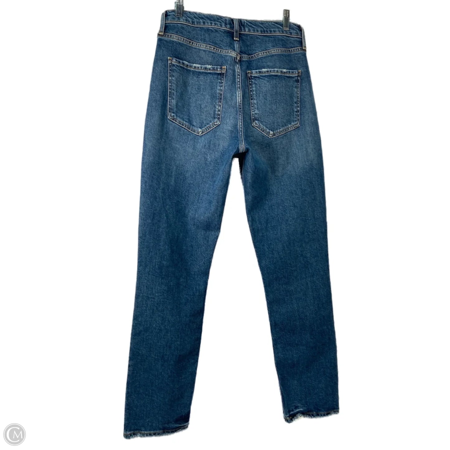 Jeans Straight By Agolde In Blue Denim, Size: 2