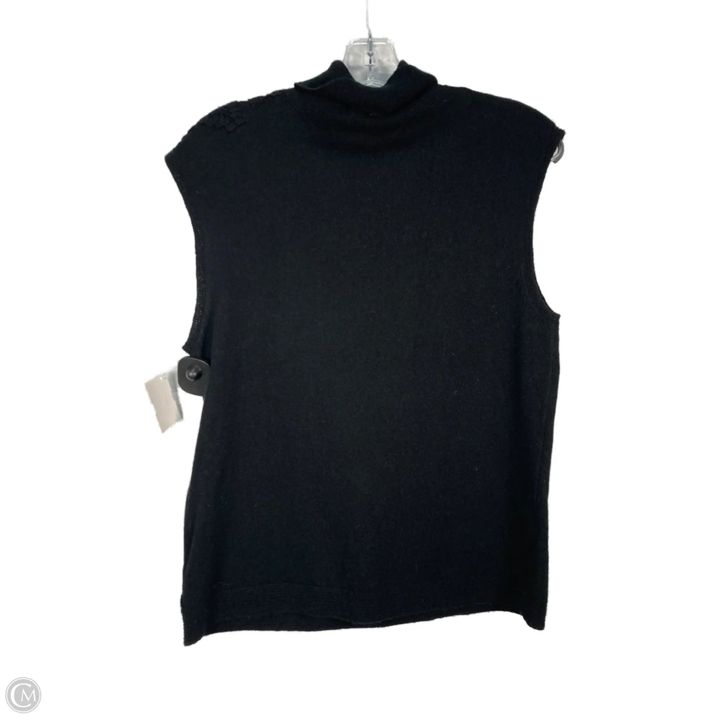 Top Sleeveless By Reba In Black, Size: L