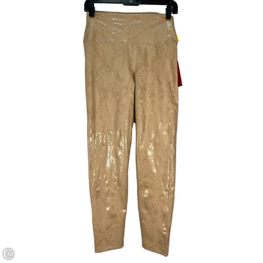 Pants Leggings By Clothes Mentor In Gold, Size: L