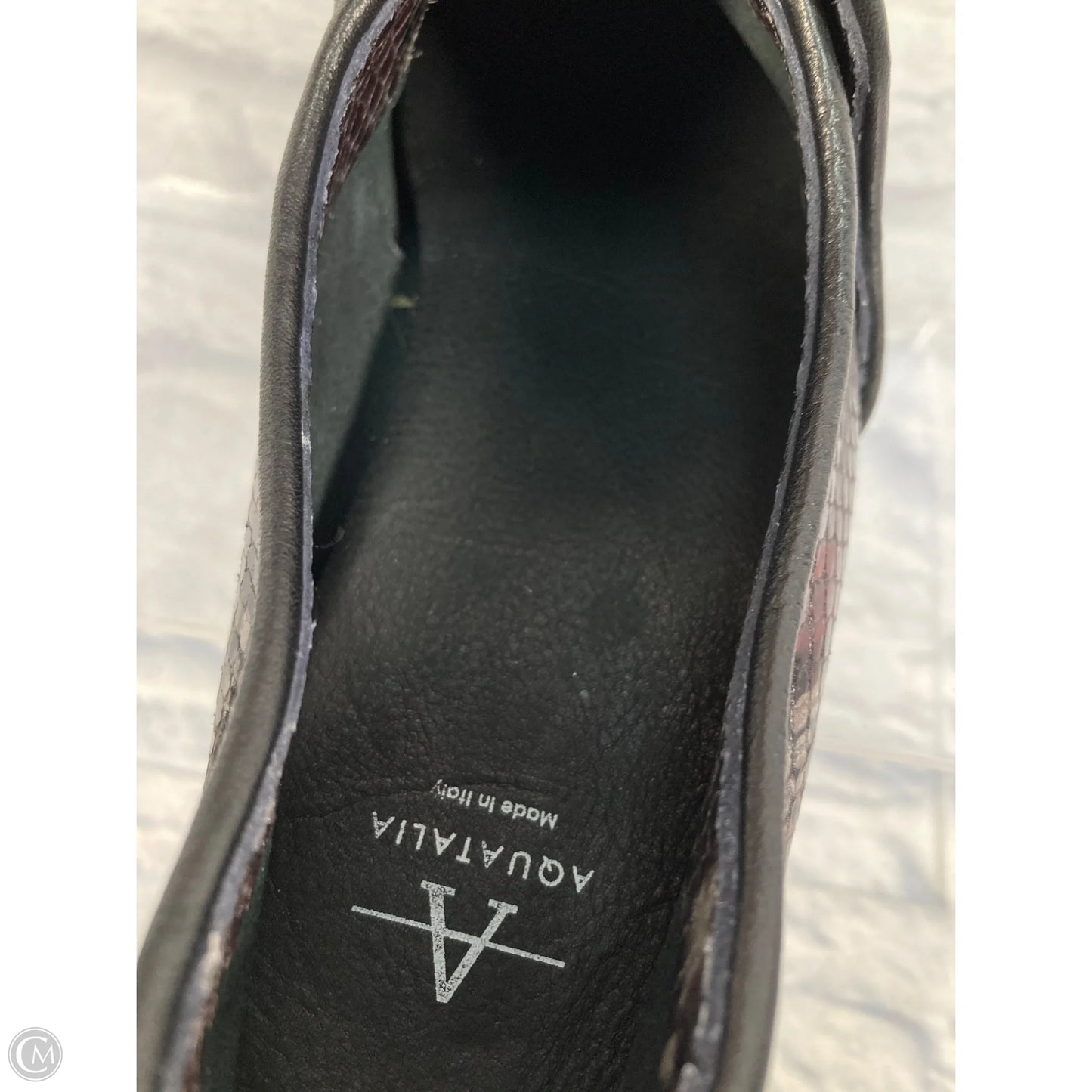 Shoes Flats By Aquatalia In Snakeskin Print, Size: 9