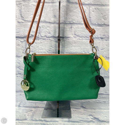 Crossbody Leather By Valentina, Size: Medium