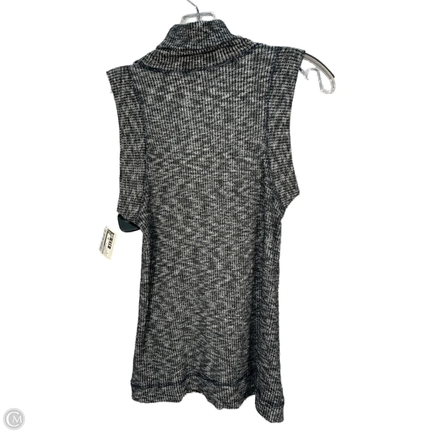 Top Sleeveless By Postmark In Black & White, Size: M