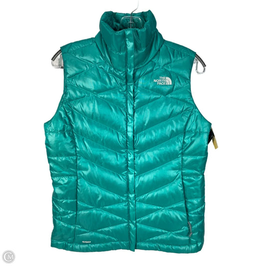 Vest Puffer & Quilted By The North Face In Green, Size: S