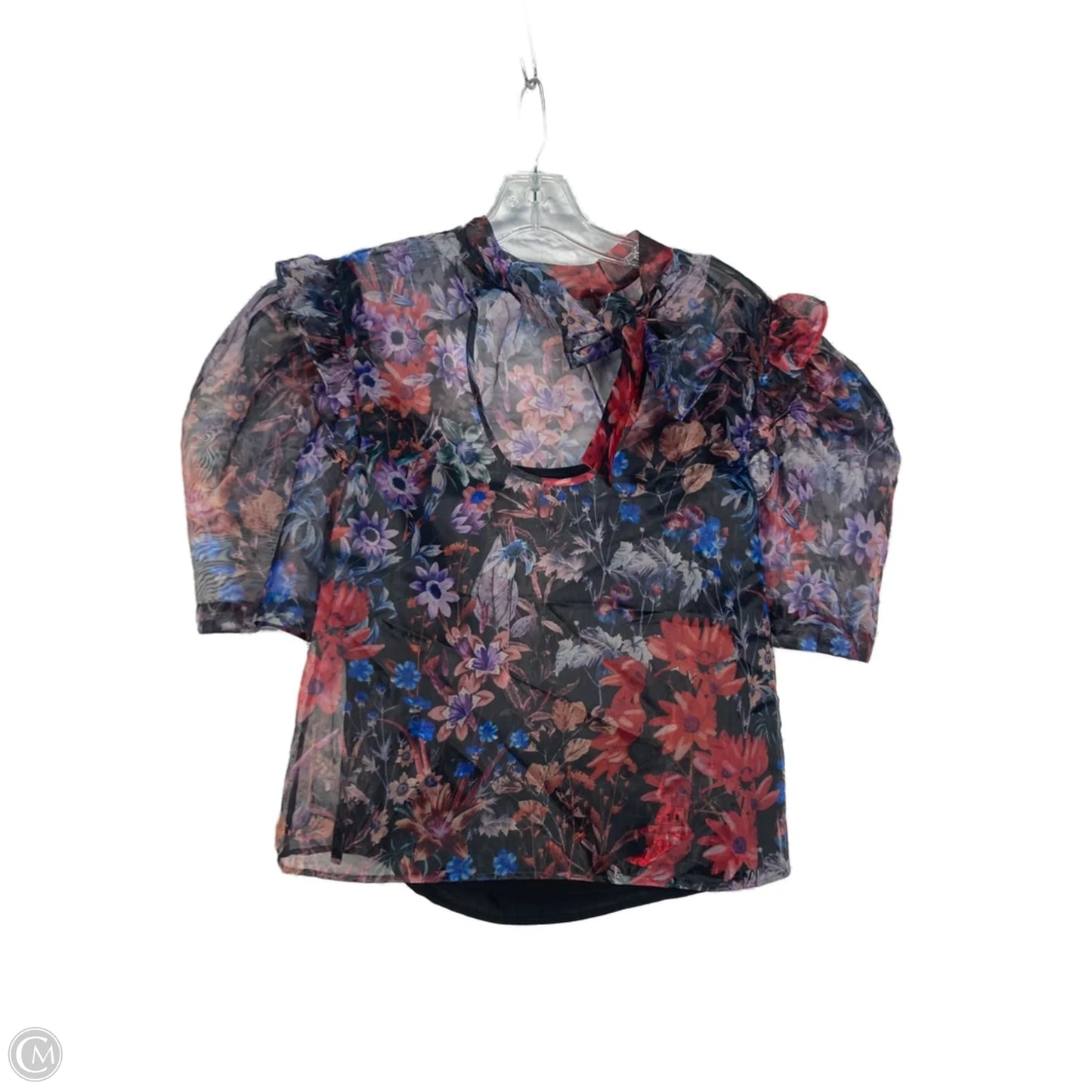 Top Short Sleeve By Maeve In Floral Print, Size: Xs