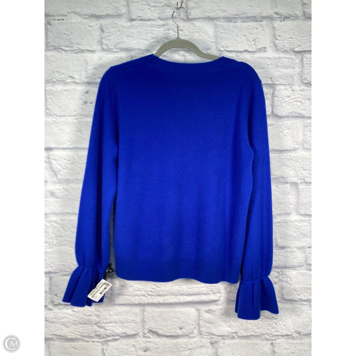 Sweater Cashmere By Clothes Mentor In Blue, Size: M