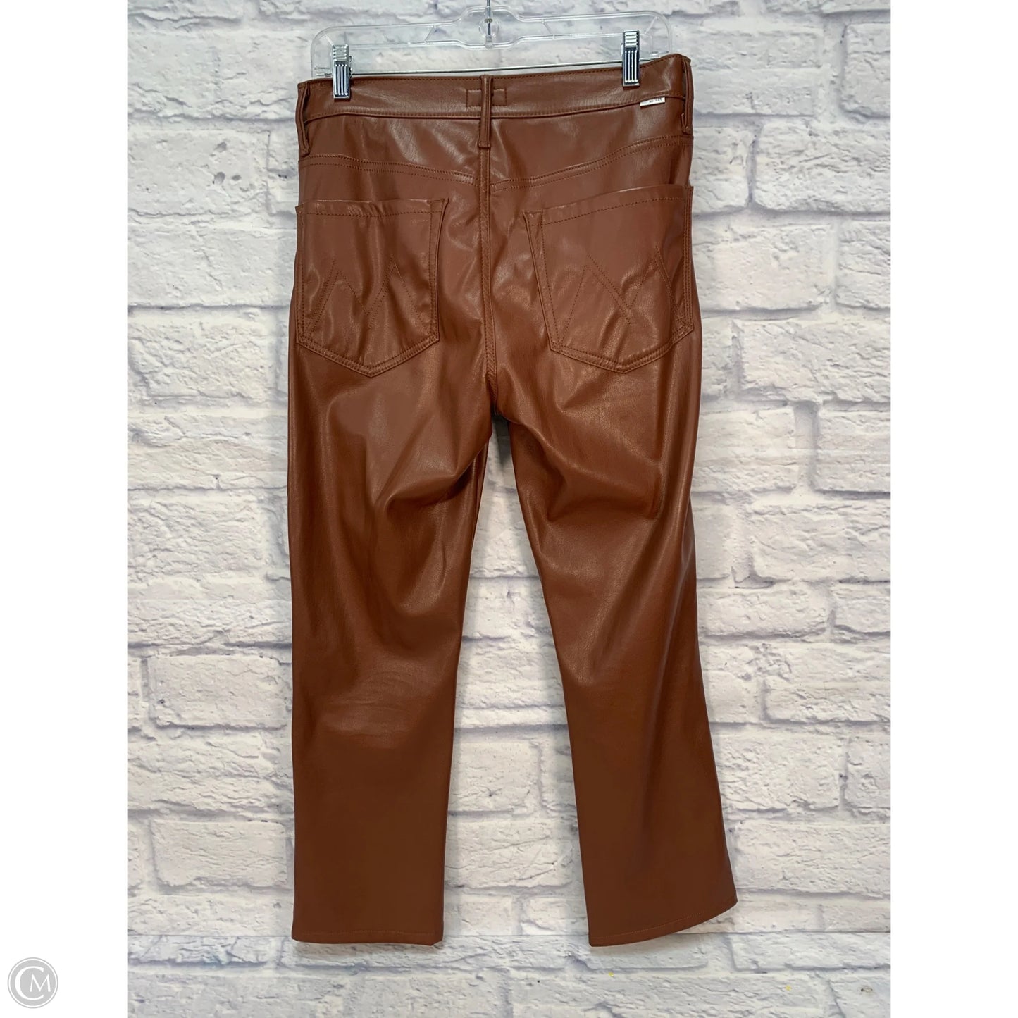 Pants Cropped By Mother In Brown, Size: 10