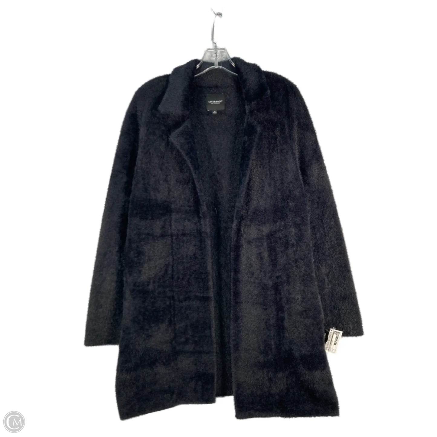 Sweater Cardigan By Liverpool In Black, Size: M