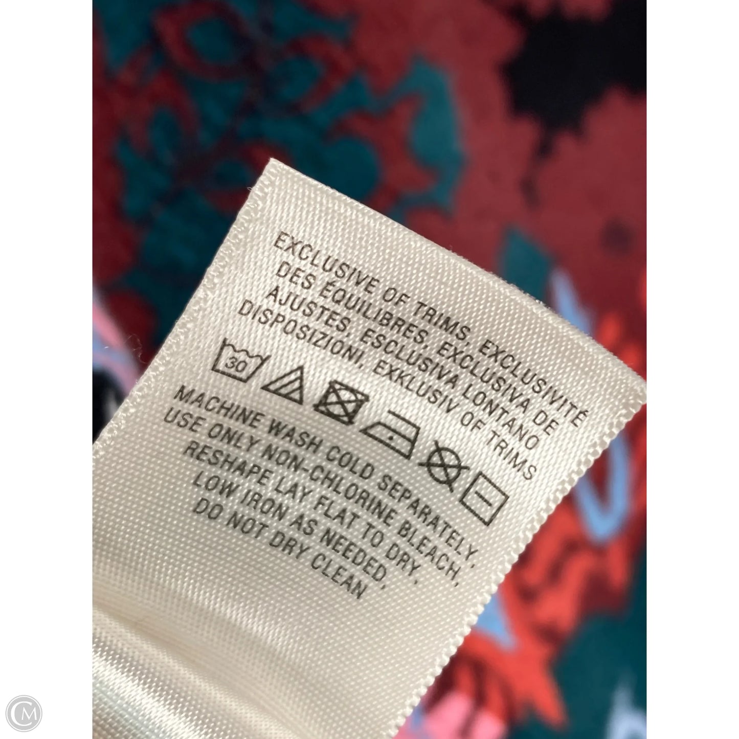 Skirt Midi By Maeve In Blue & Pink, Size: M