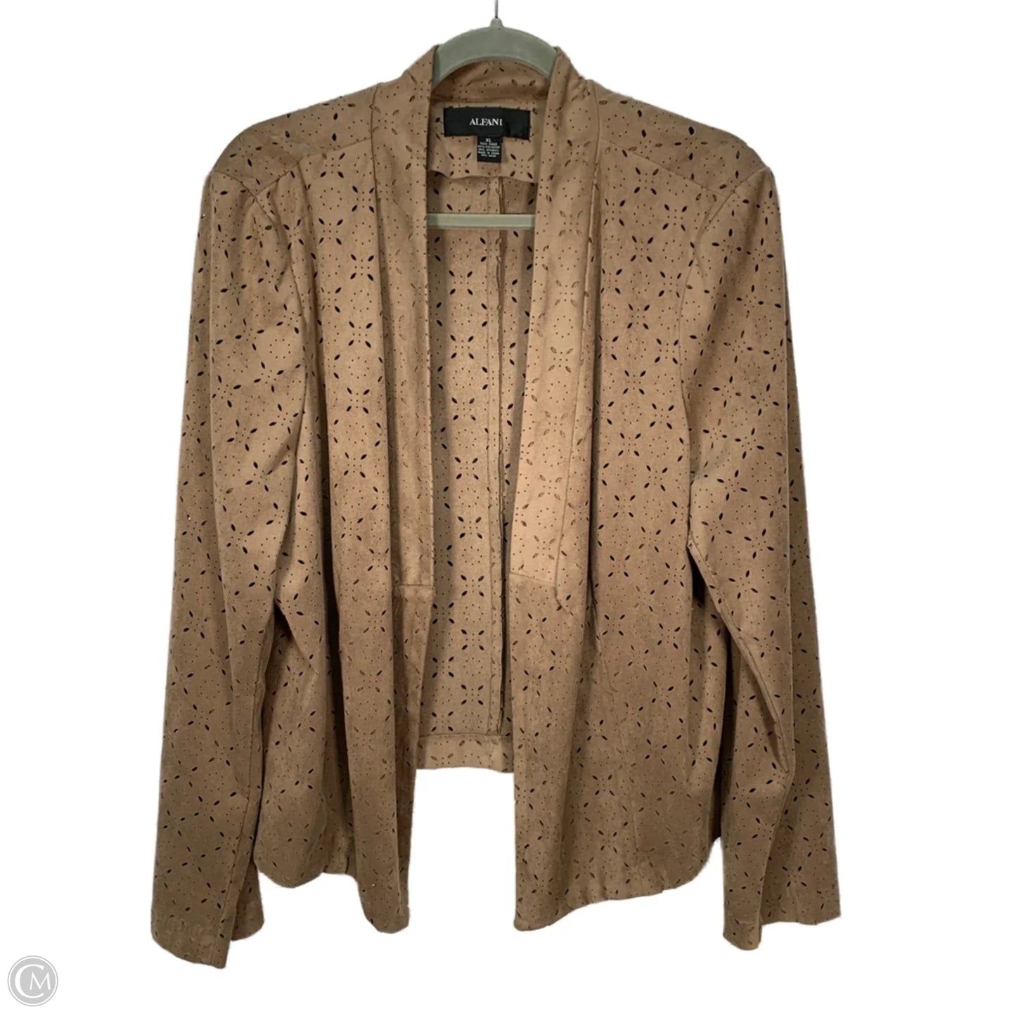 Cardigan By Alfani In Brown, Size: Xl