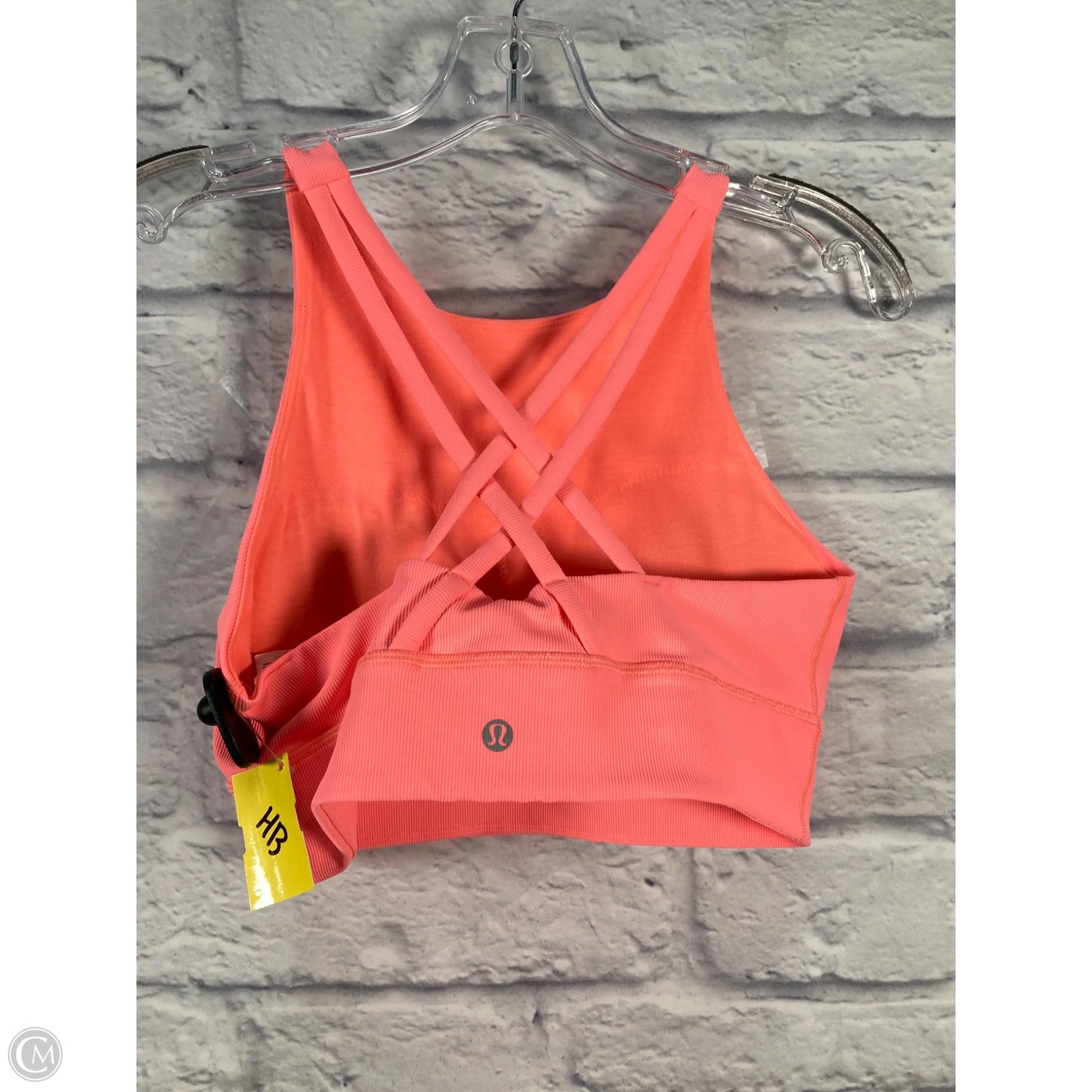 Athletic Bra By Lululemon In Orange, Size: M