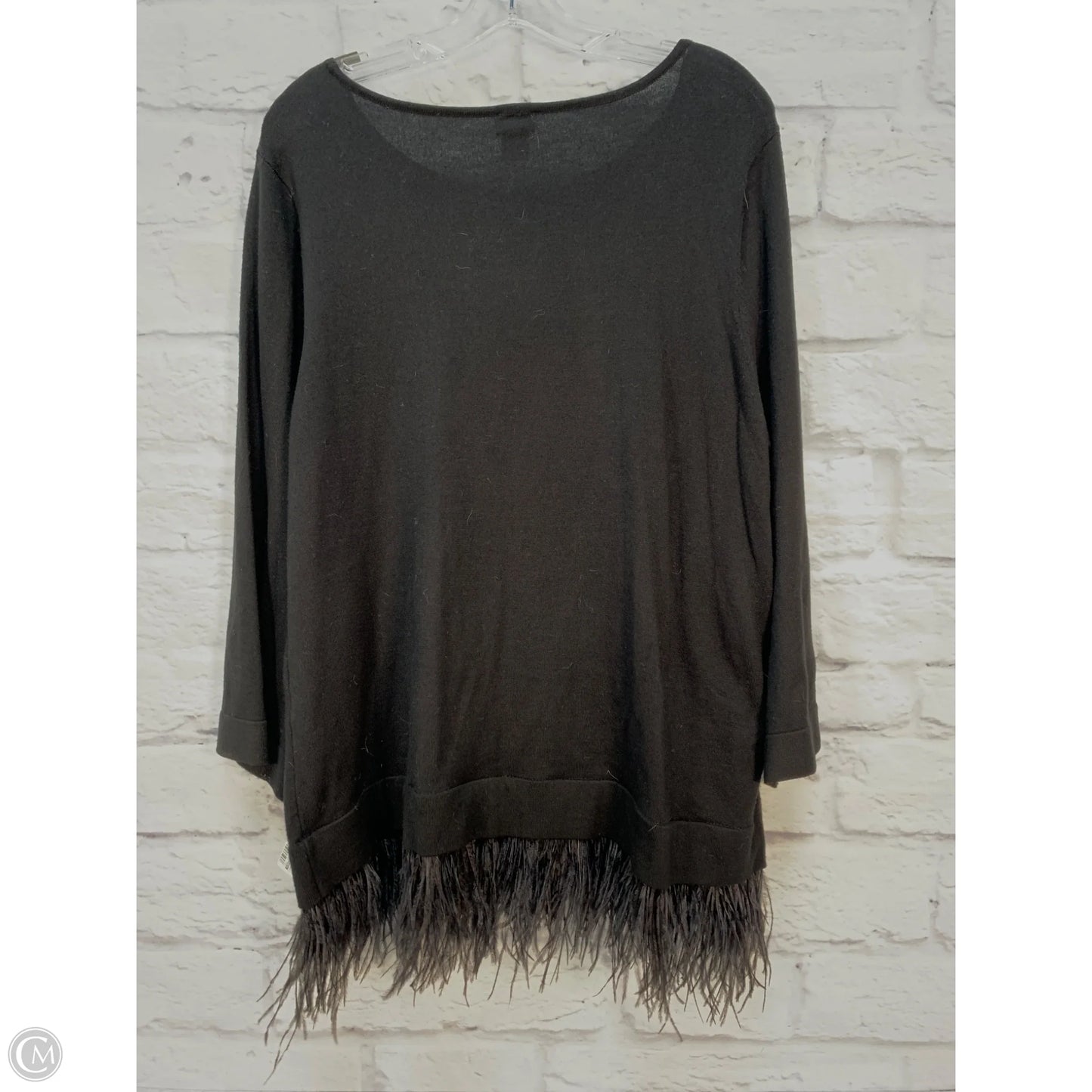 Sweater By Chicos In Black, Size: Xl