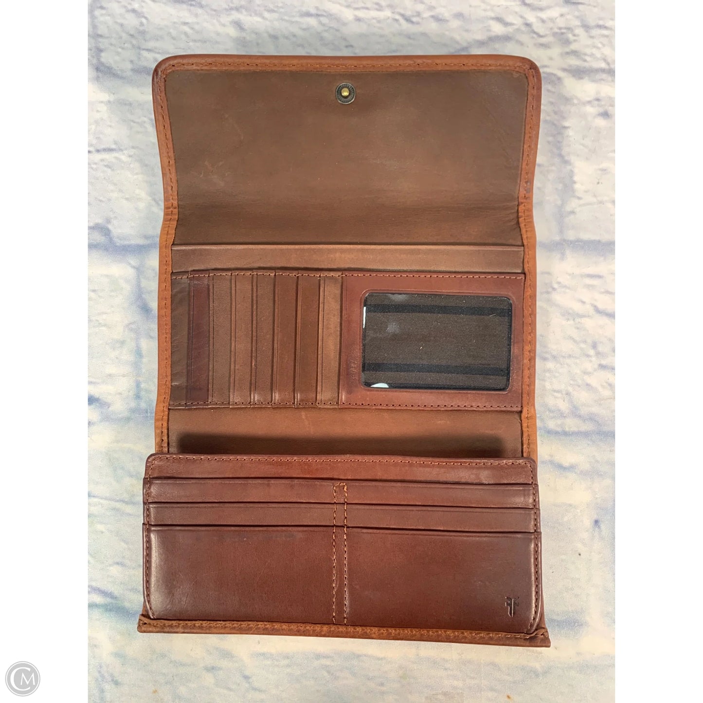 Wallet Leather By Frye And Co, Size: Large