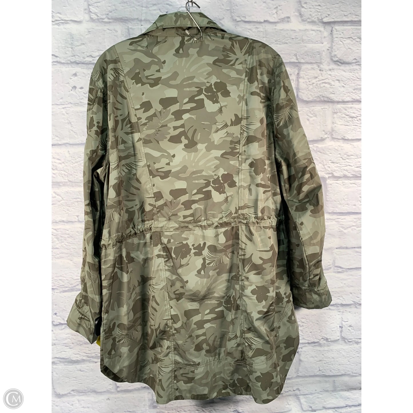Coat Raincoat By Tommy Bahama In Camouflage Print, Size: M