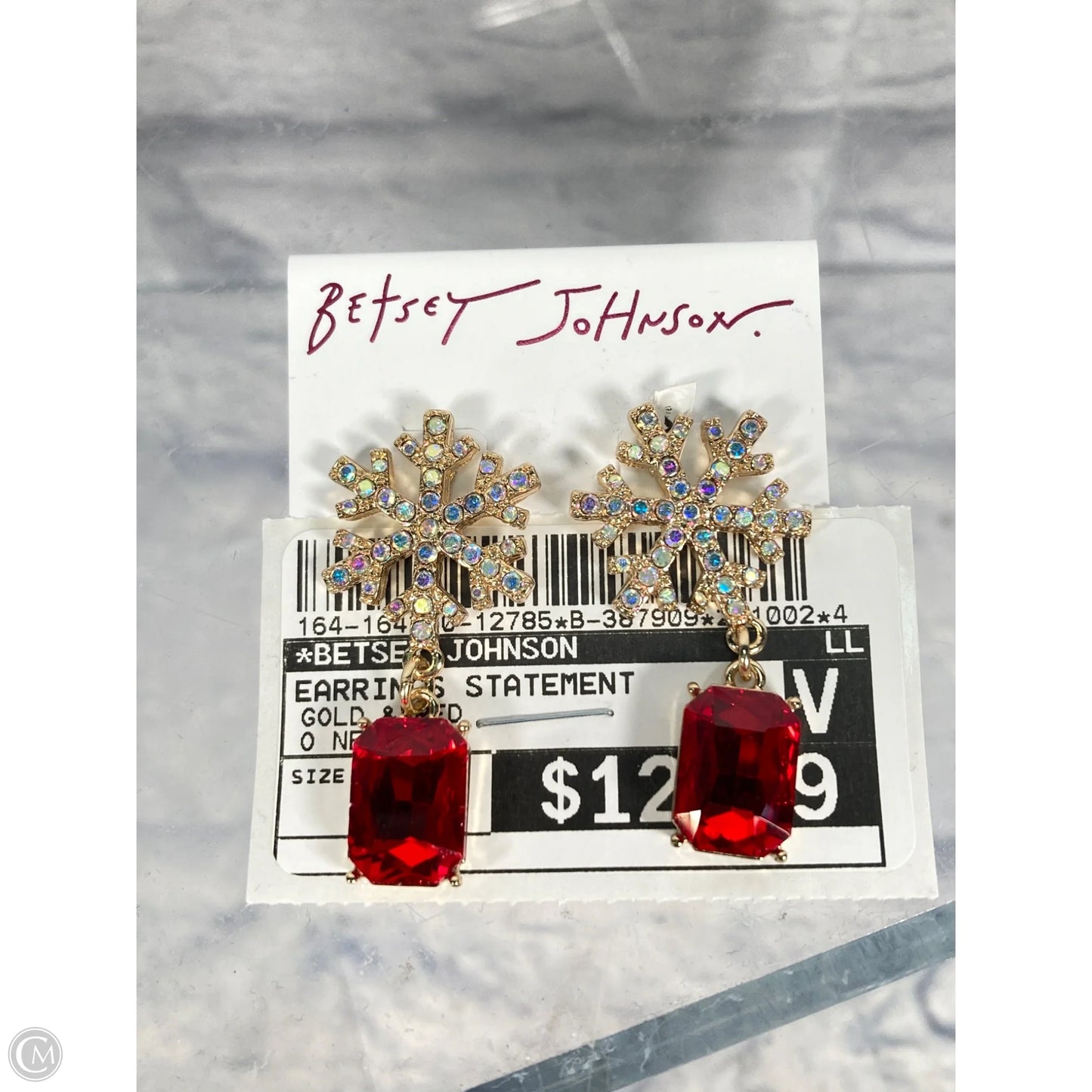 Earrings Statement By Betsey Johnson