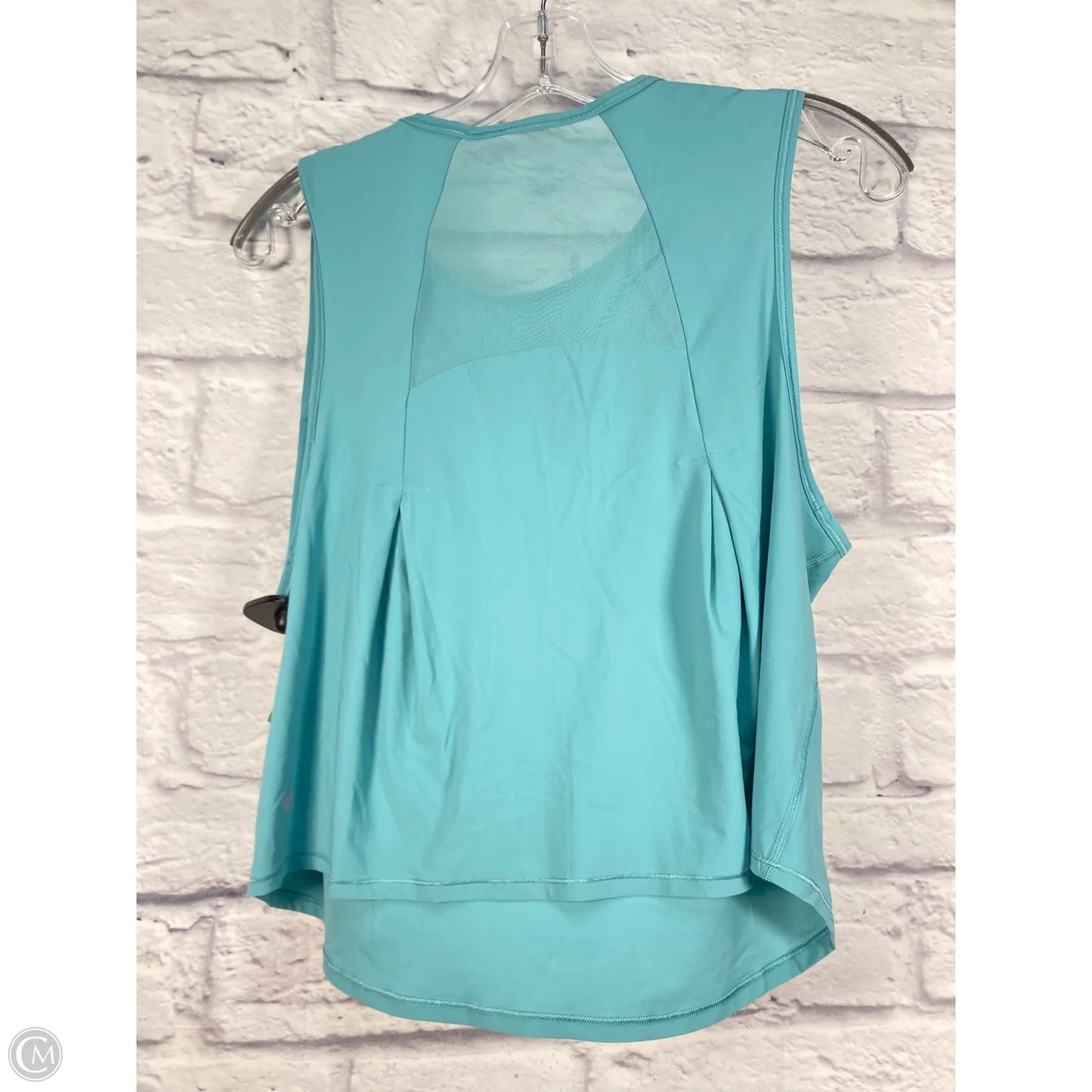 Athletic Tank Top By Lululemon In Teal, Size: M
