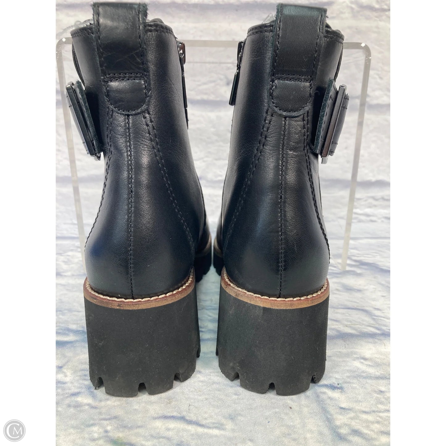 Boots Combat By Blondo In Black, Size: 7