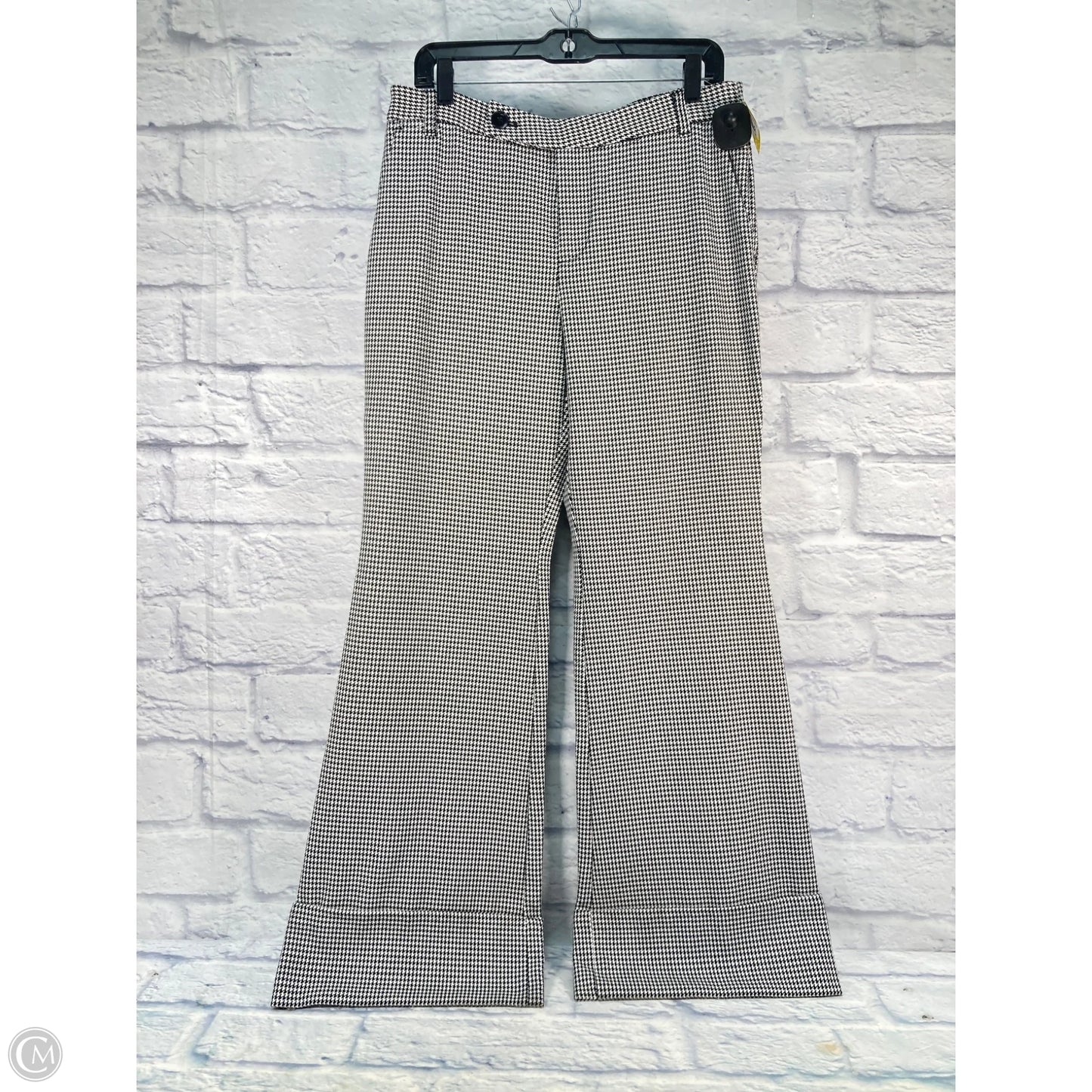 Pants Dress By Maeve In Black & Cream, Size: 8p