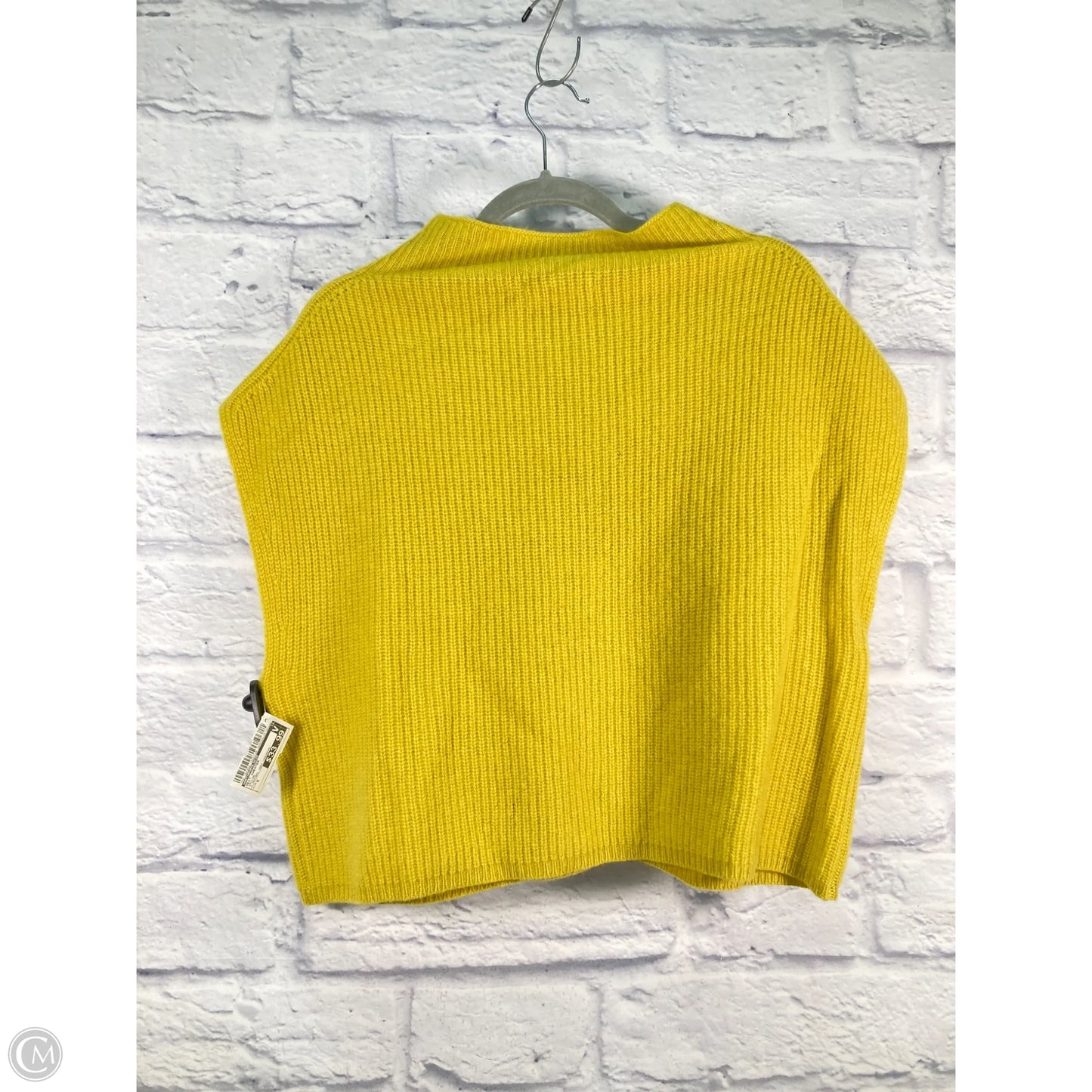 Vest Sweater By Anthropologie In Yellow, Size: S