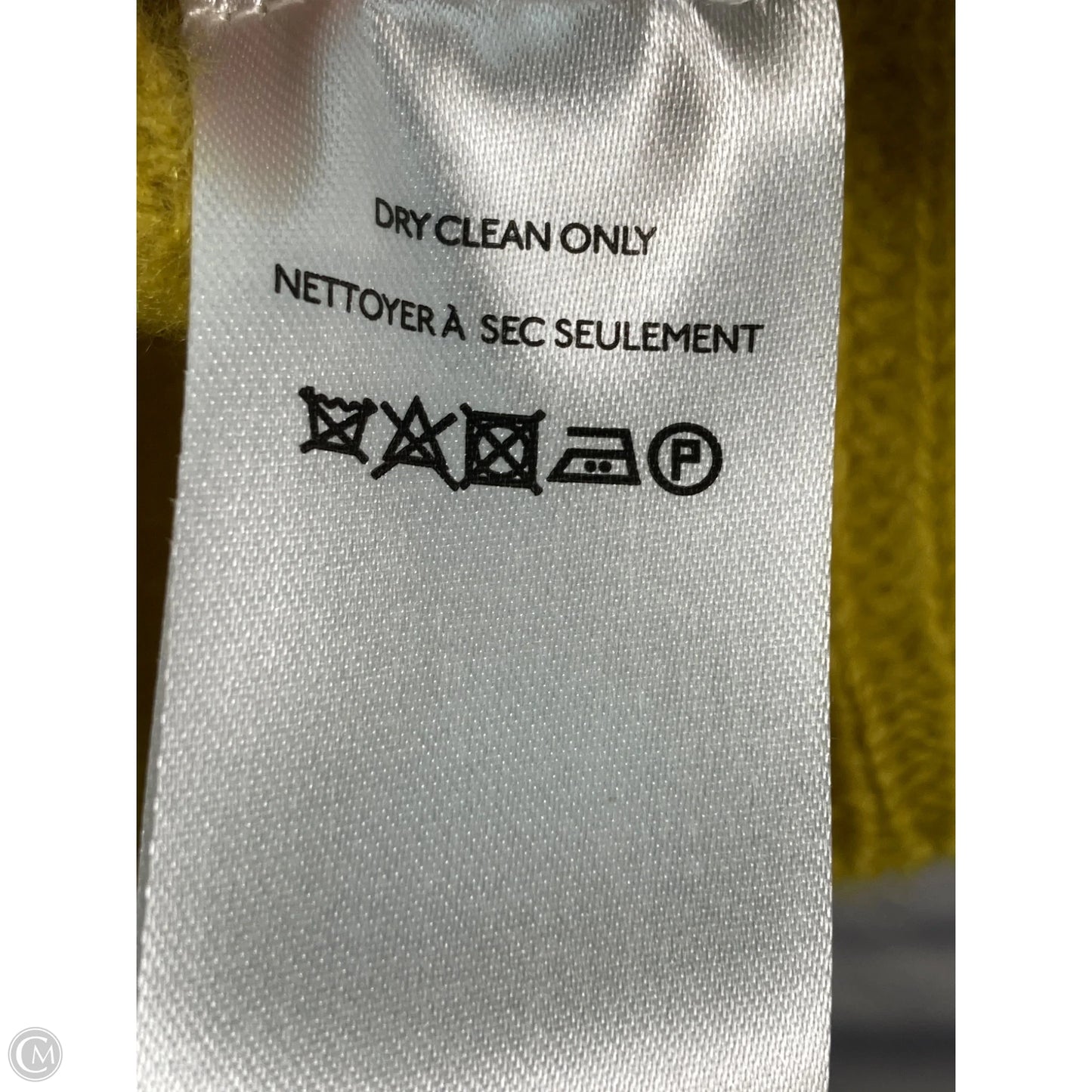 Vest Sweater By Anthropologie In Yellow, Size: S