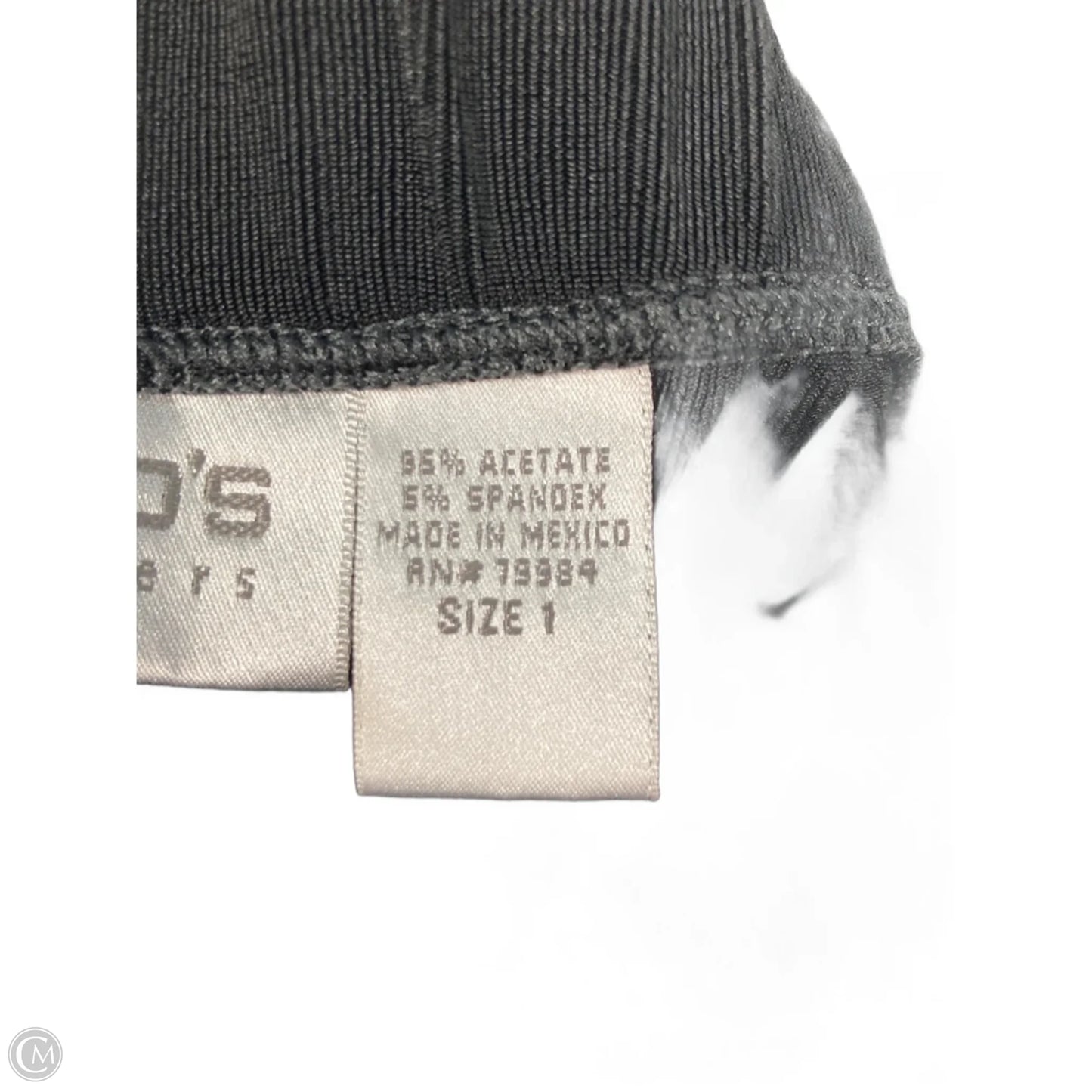 Pants Dress By Chicos In Black, Size: 0