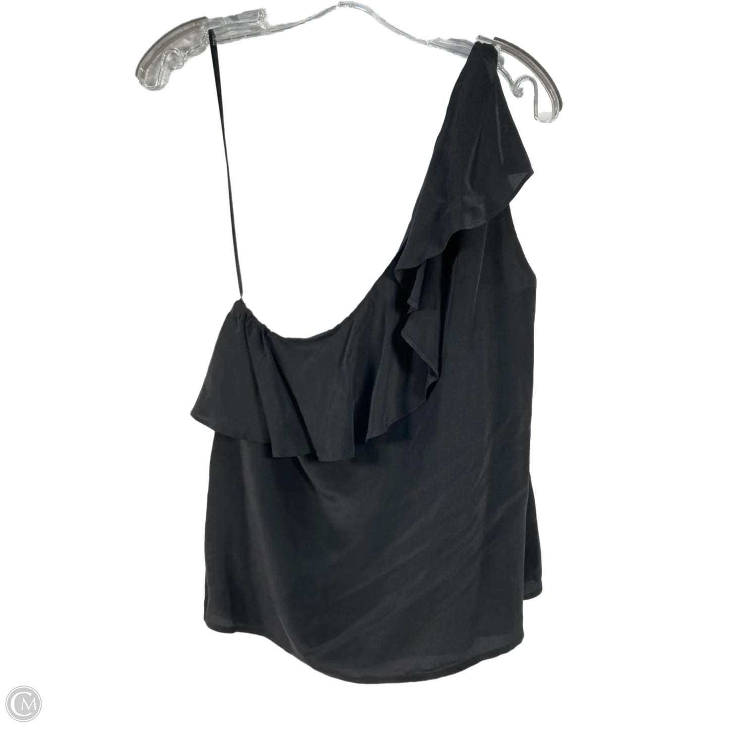 Blouse Short Sleeve By Maeve In Black, Size: M